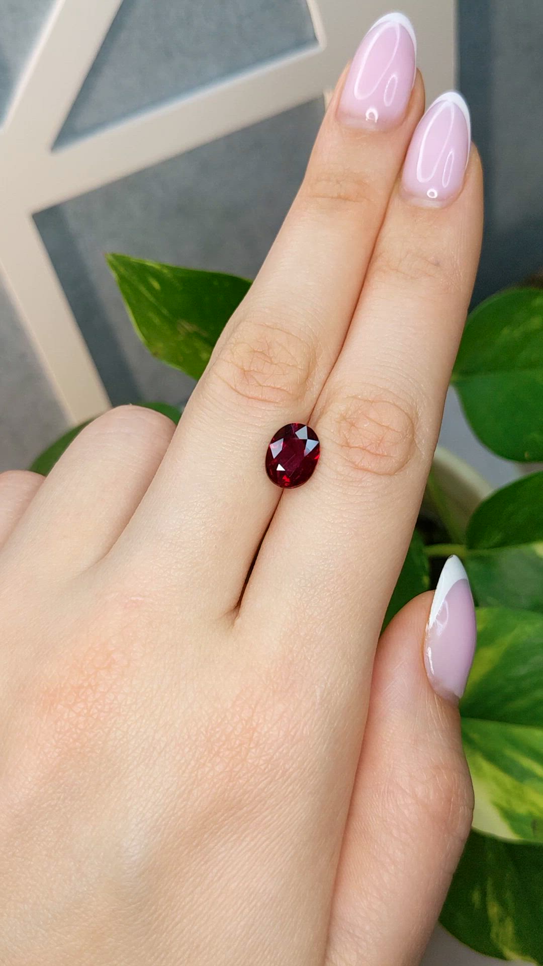 3.02 Ct. Ruby from Mozambique Size Video