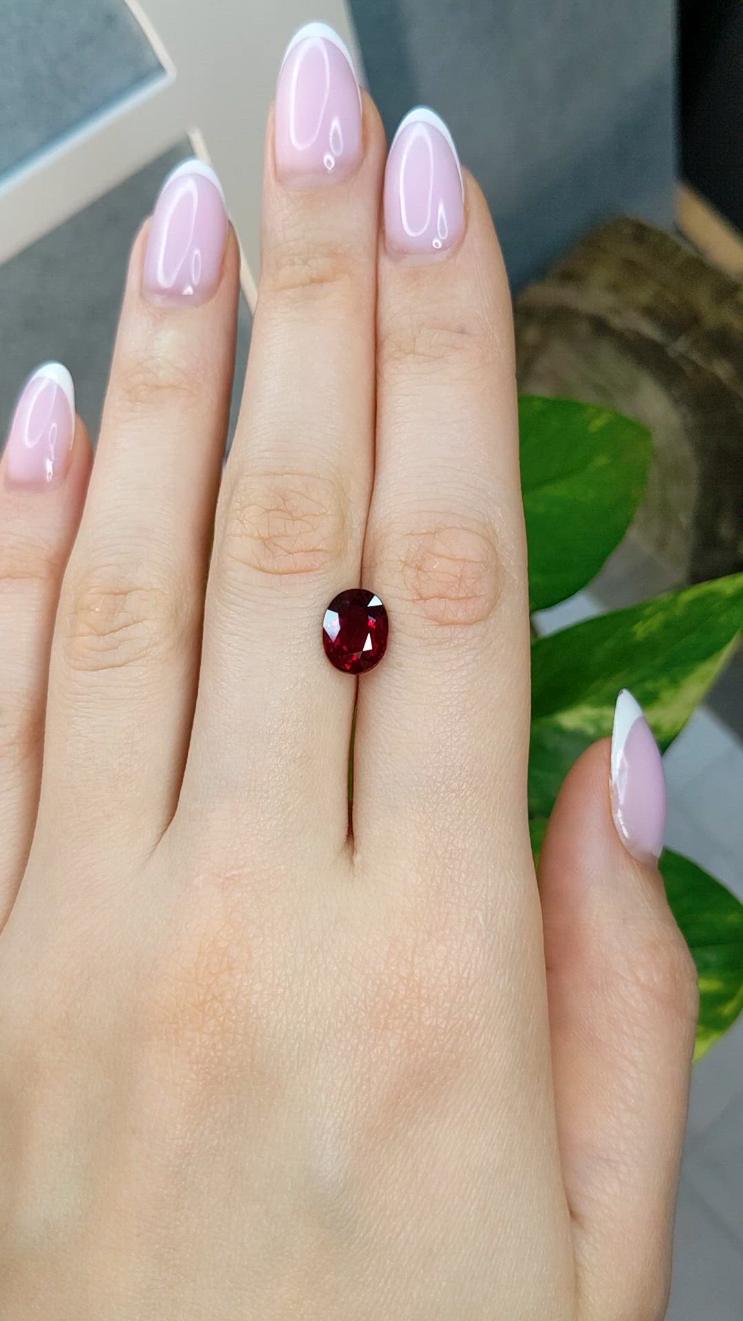 3.02 Ct. Ruby from Mozambique Size Video