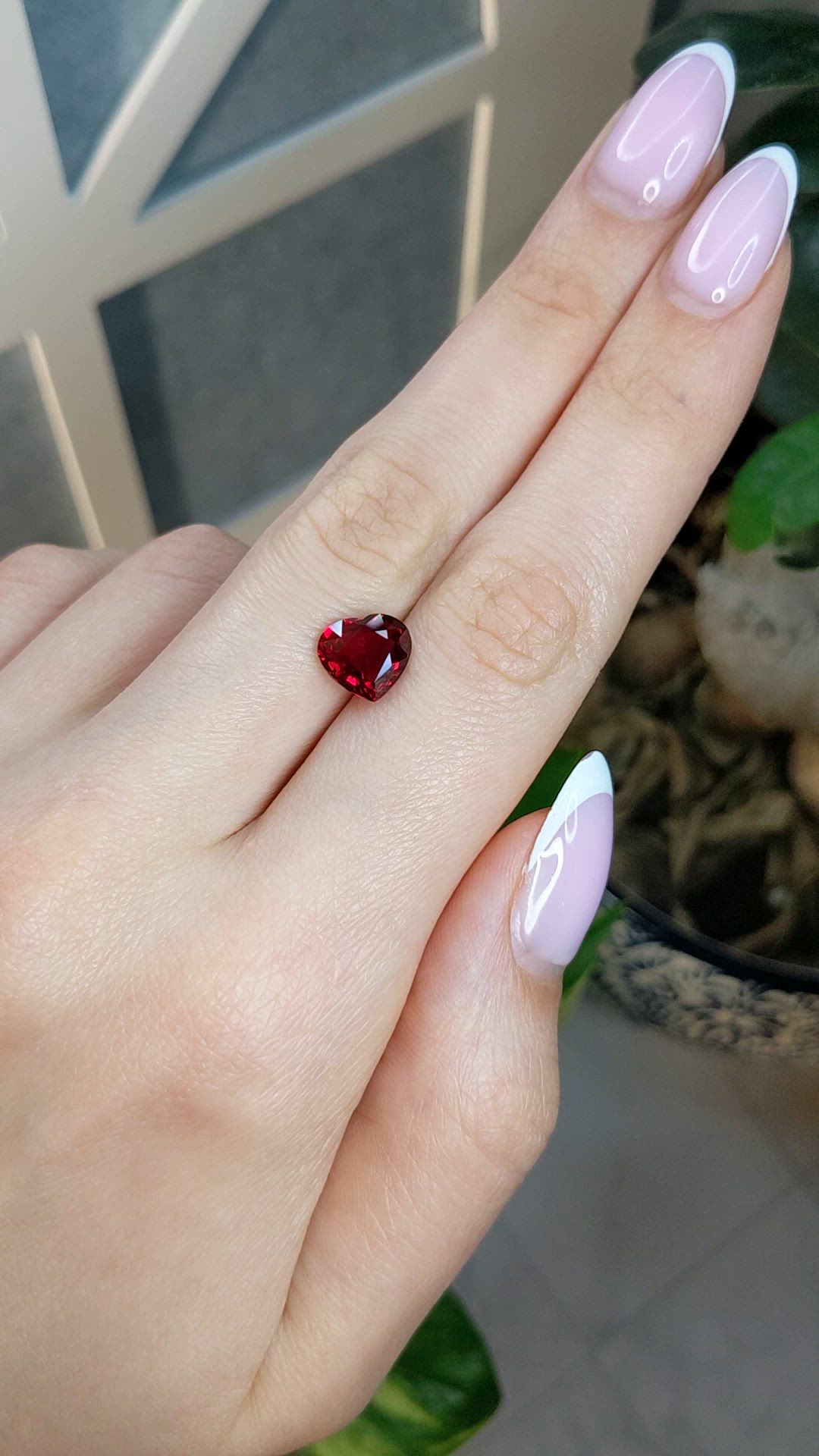 3.07 Ct. Ruby from Mozambique Size Video