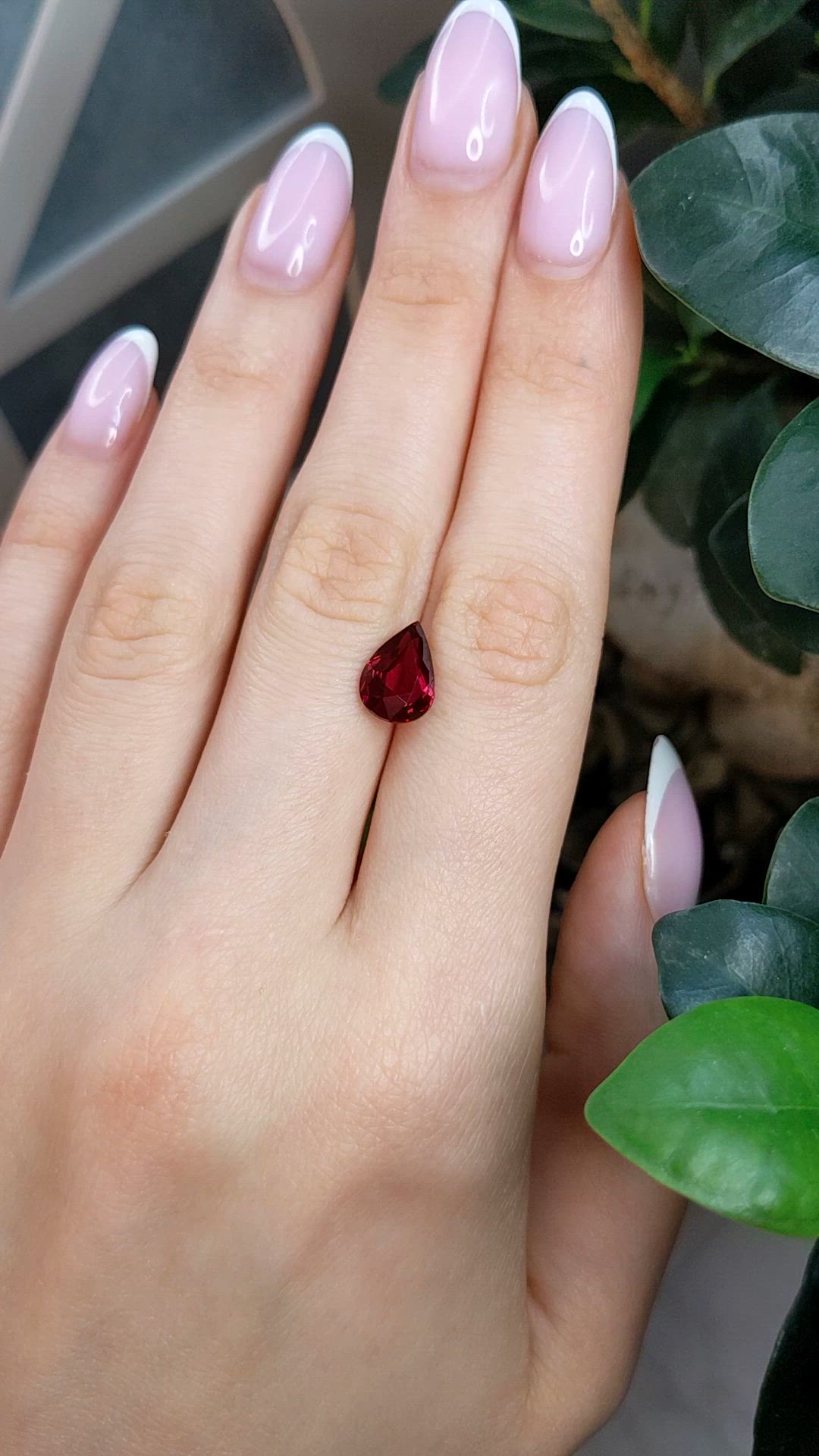 3.02 Ct. Ruby from Mozambique Size Video