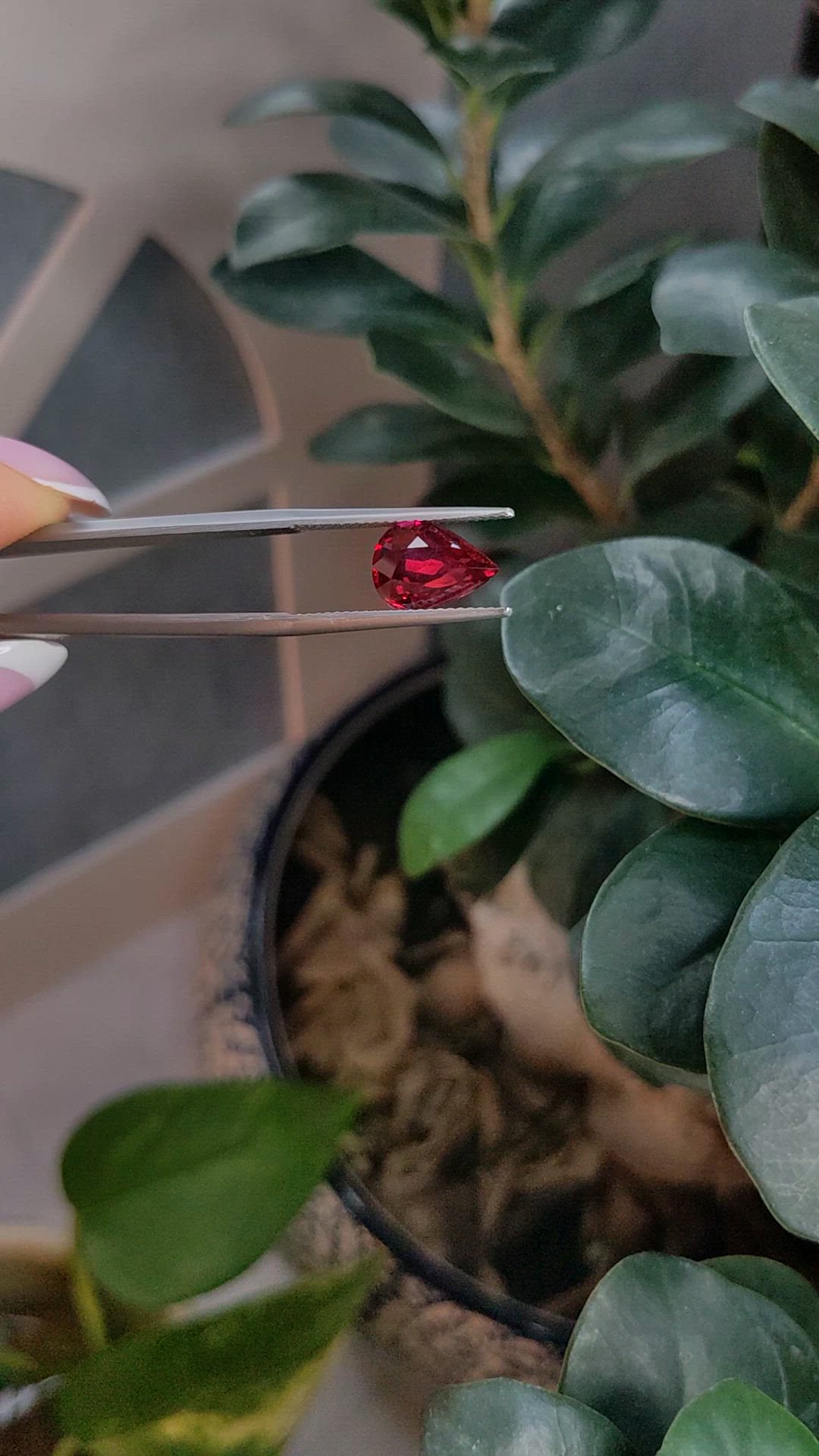3.02 Ct. Ruby from Mozambique Size Video