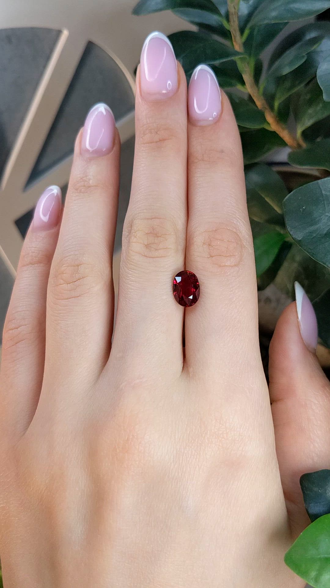3.02 Ct. Ruby from Mozambique Size Video