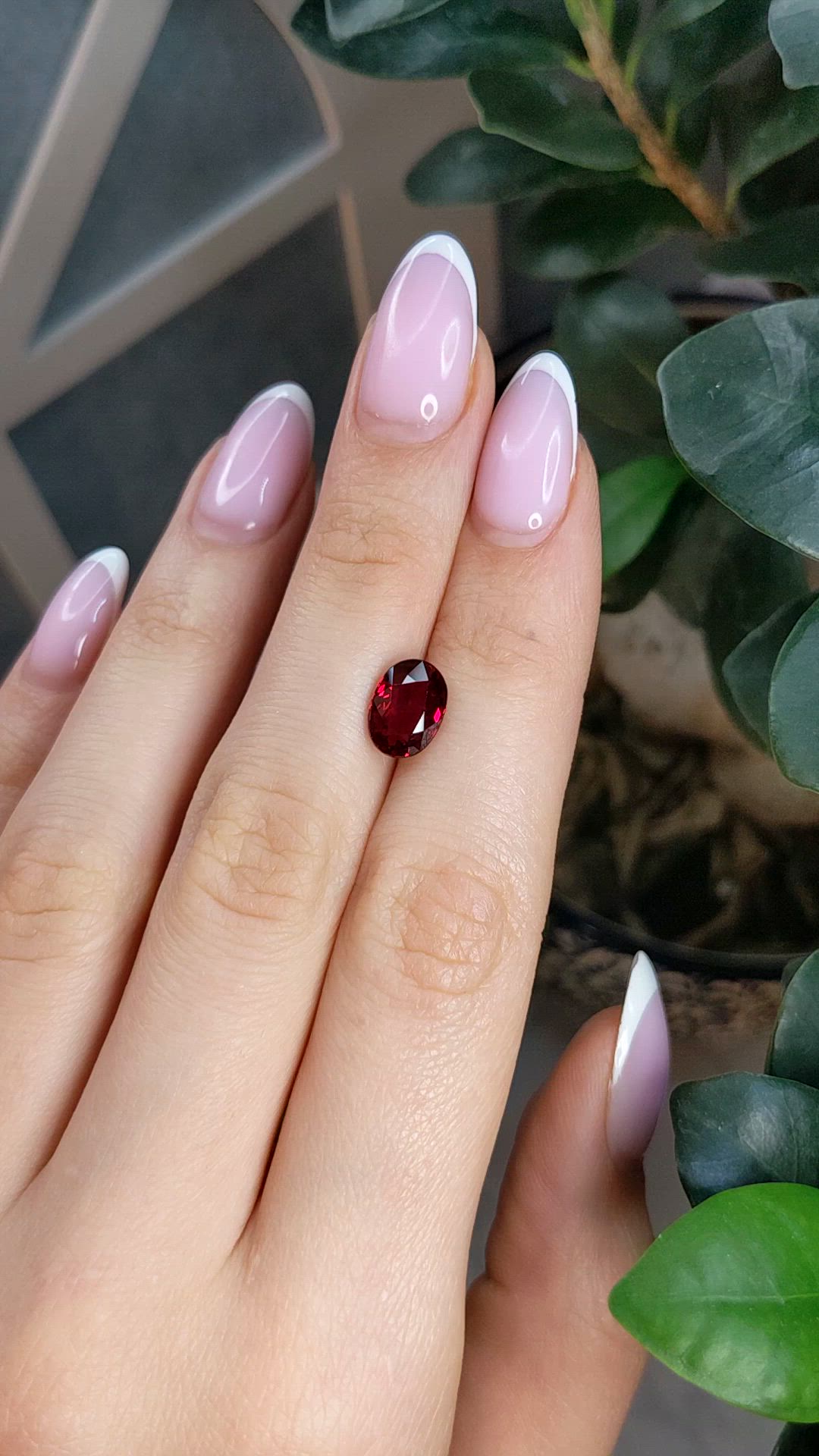 3.02 Ct. Ruby from Mozambique Size Video