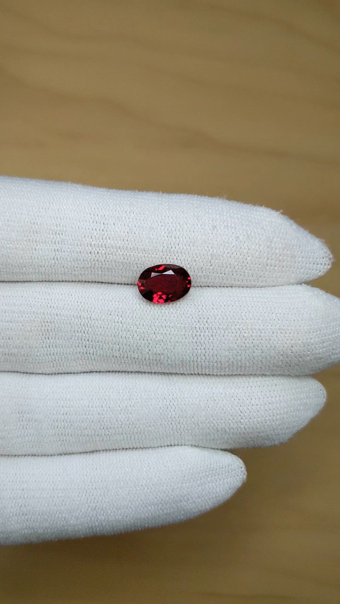3.02 Ct. Ruby from Mozambique Size Video