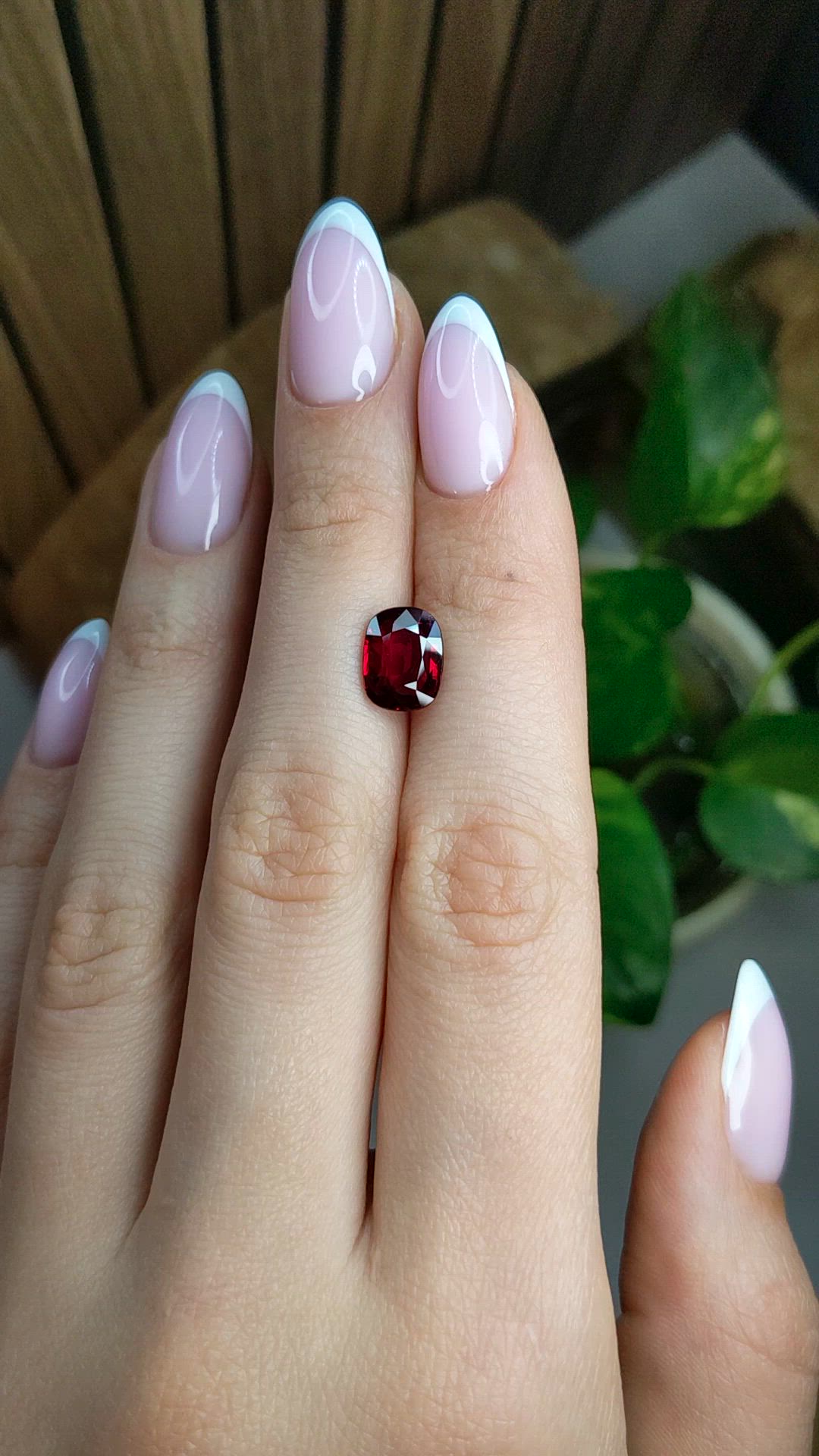 3.17 Ct. Ruby from Mozambique Size Video