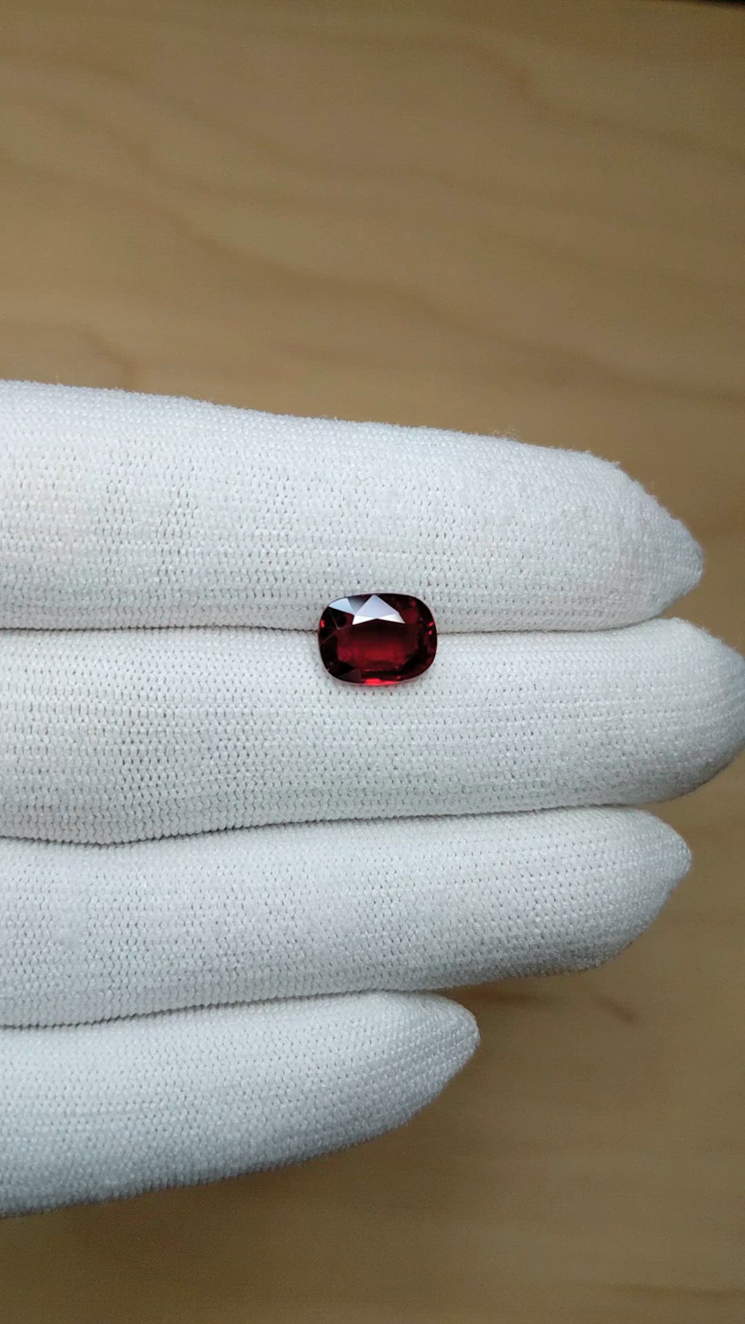 3.17 Ct. Ruby from Mozambique Size Video