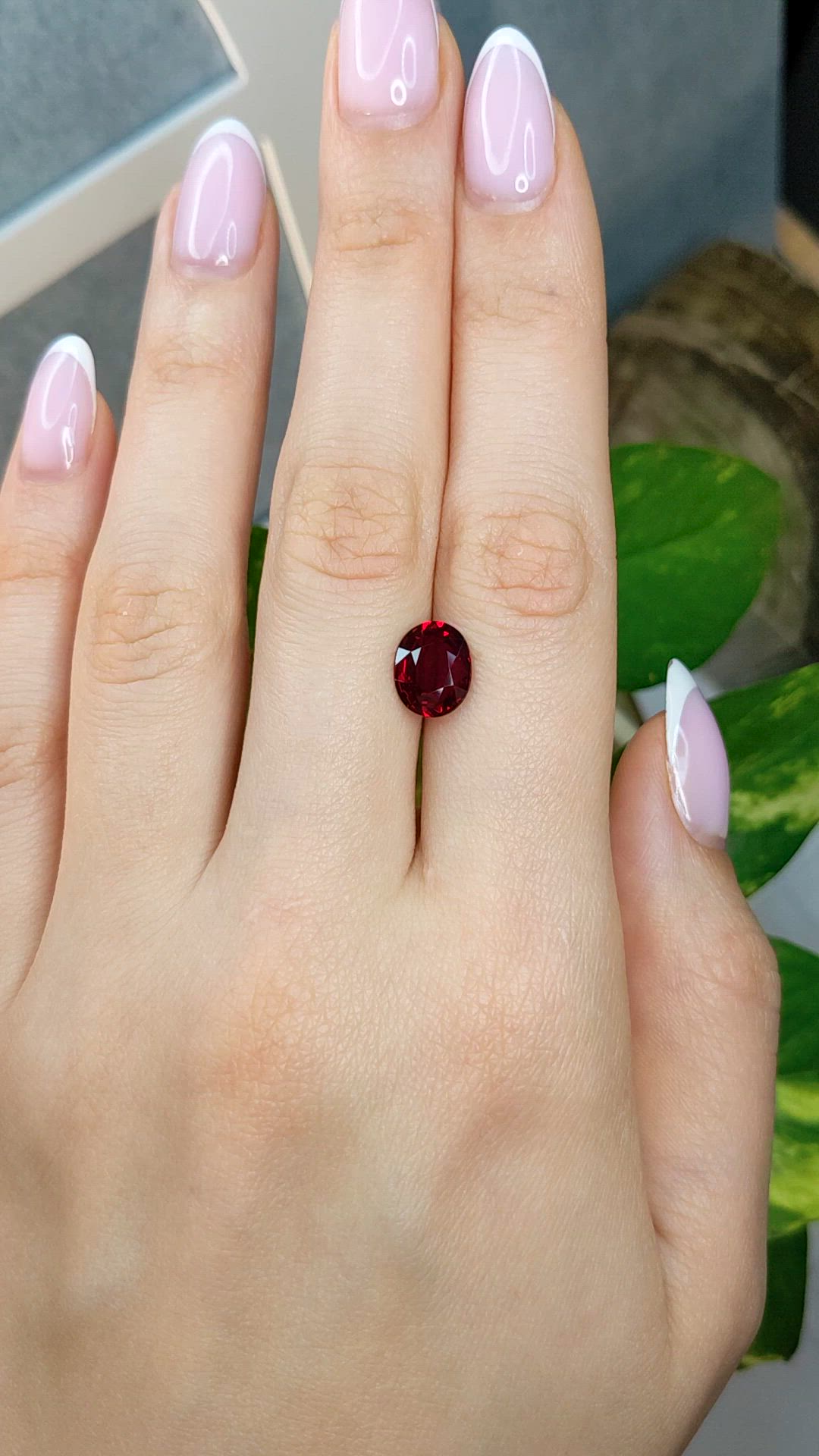3.03 Ct. Ruby from Mozambique Size Video
