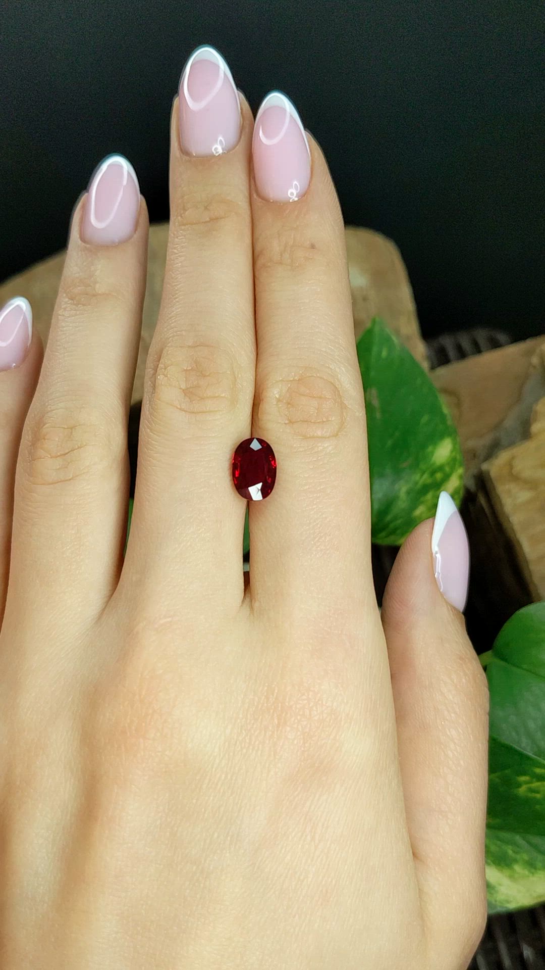 3.04 Ct. Ruby from Mozambique Size Video
