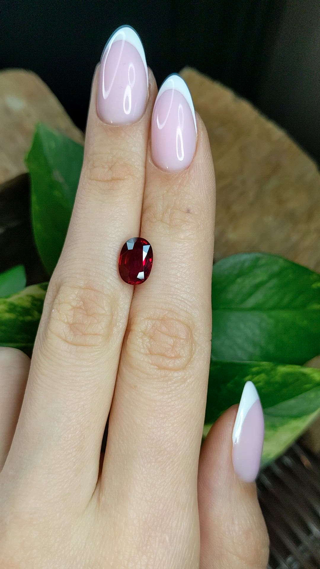 3.04 Ct. Ruby from Mozambique Size Video