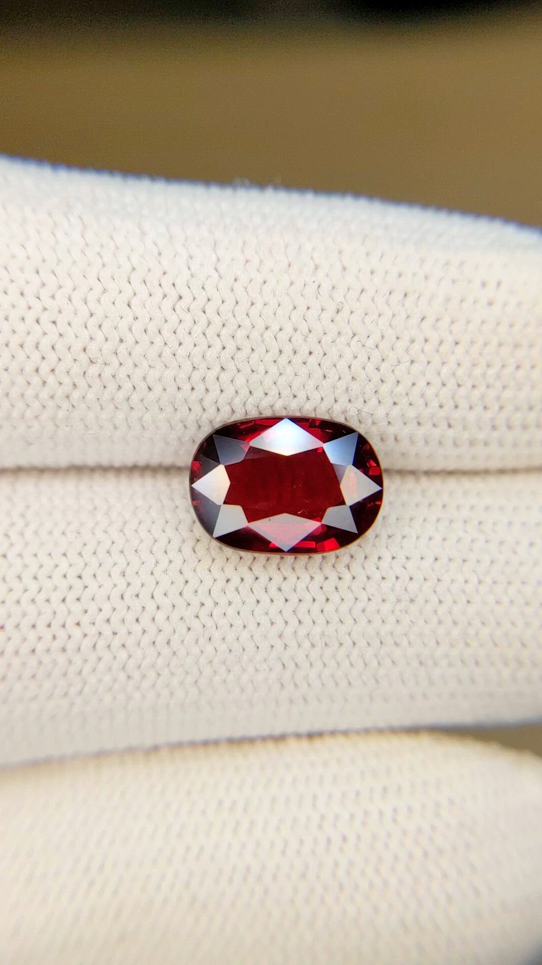 3.03 Ct. Ruby from Mozambique Size Video