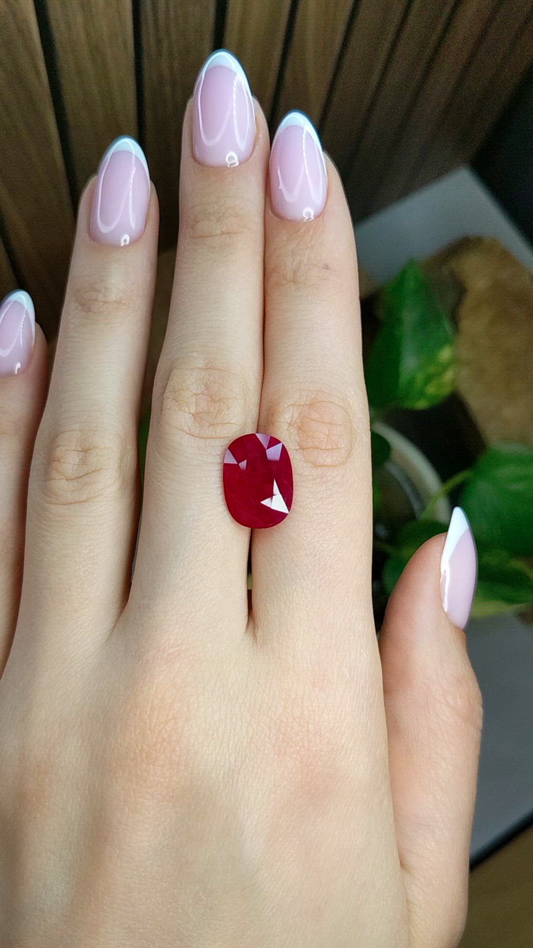 9.12 Ct. Ruby from Mozambique Size Video