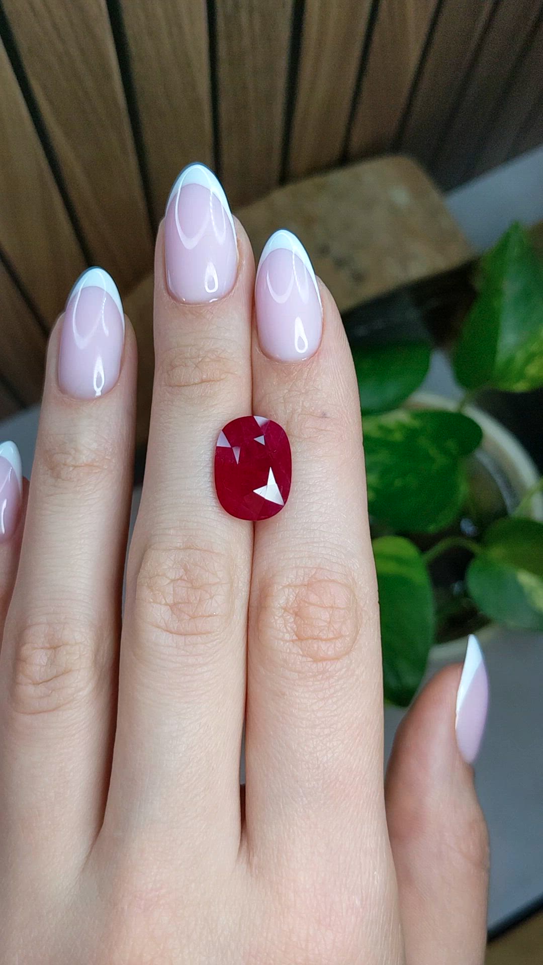 9.12 Ct. Ruby from Mozambique Size Video