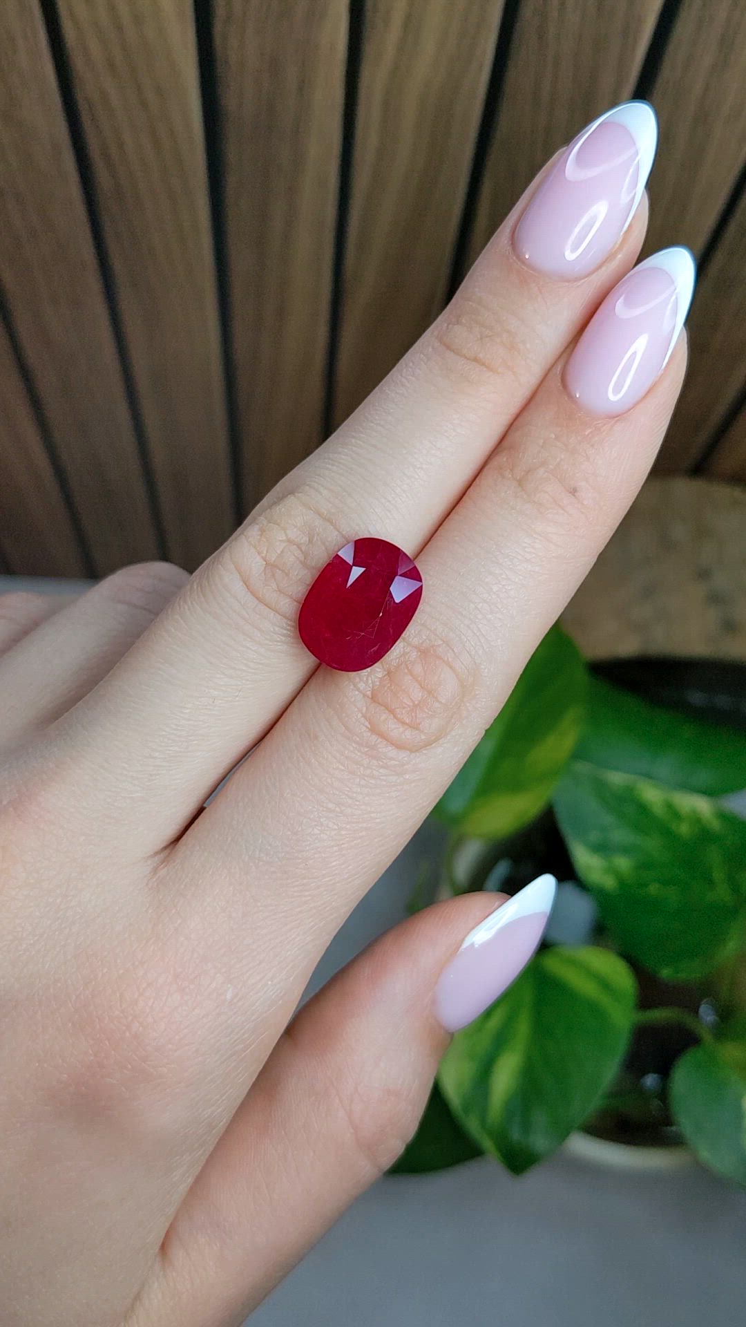 9.12 Ct. Ruby from Mozambique Size Video
