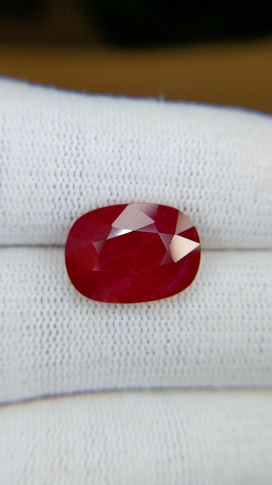 9.12 Ct. Ruby from Mozambique Size Video