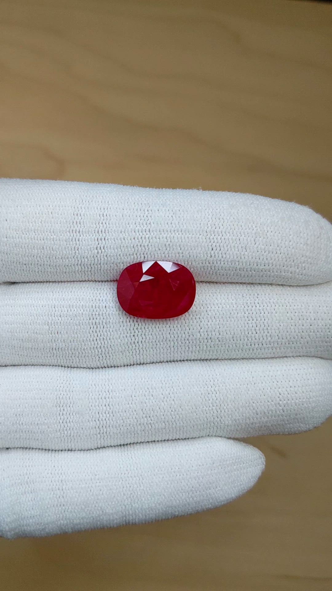 9.12 Ct. Ruby from Mozambique Size Video