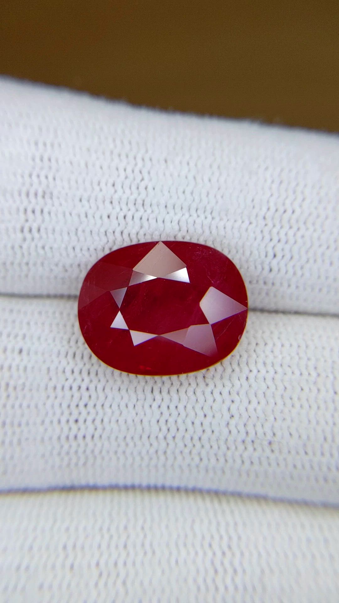 8.89 Ct. Ruby from Mozambique Size Video