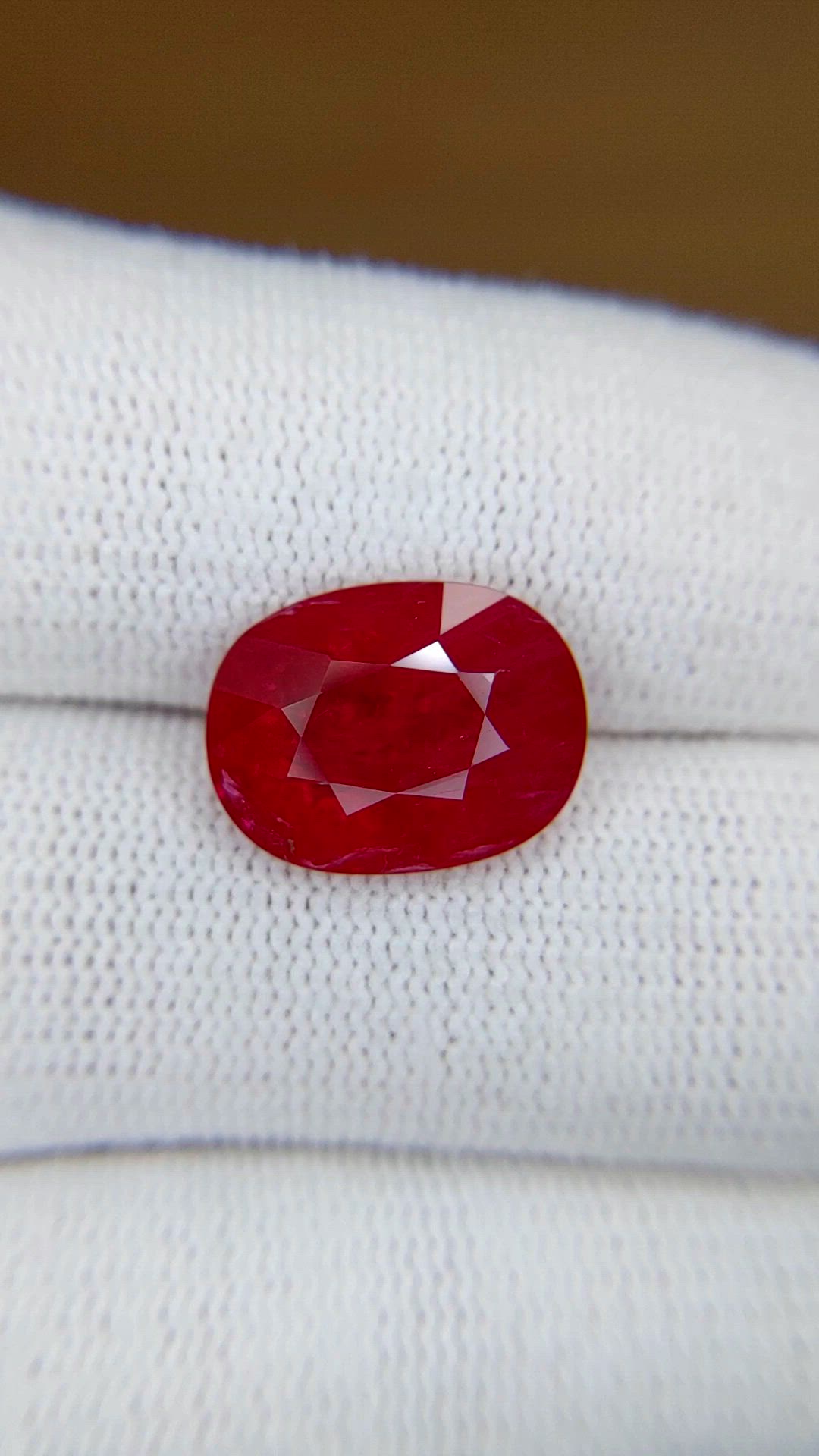 6.67 Ct. Ruby from Mozambique Size Video
