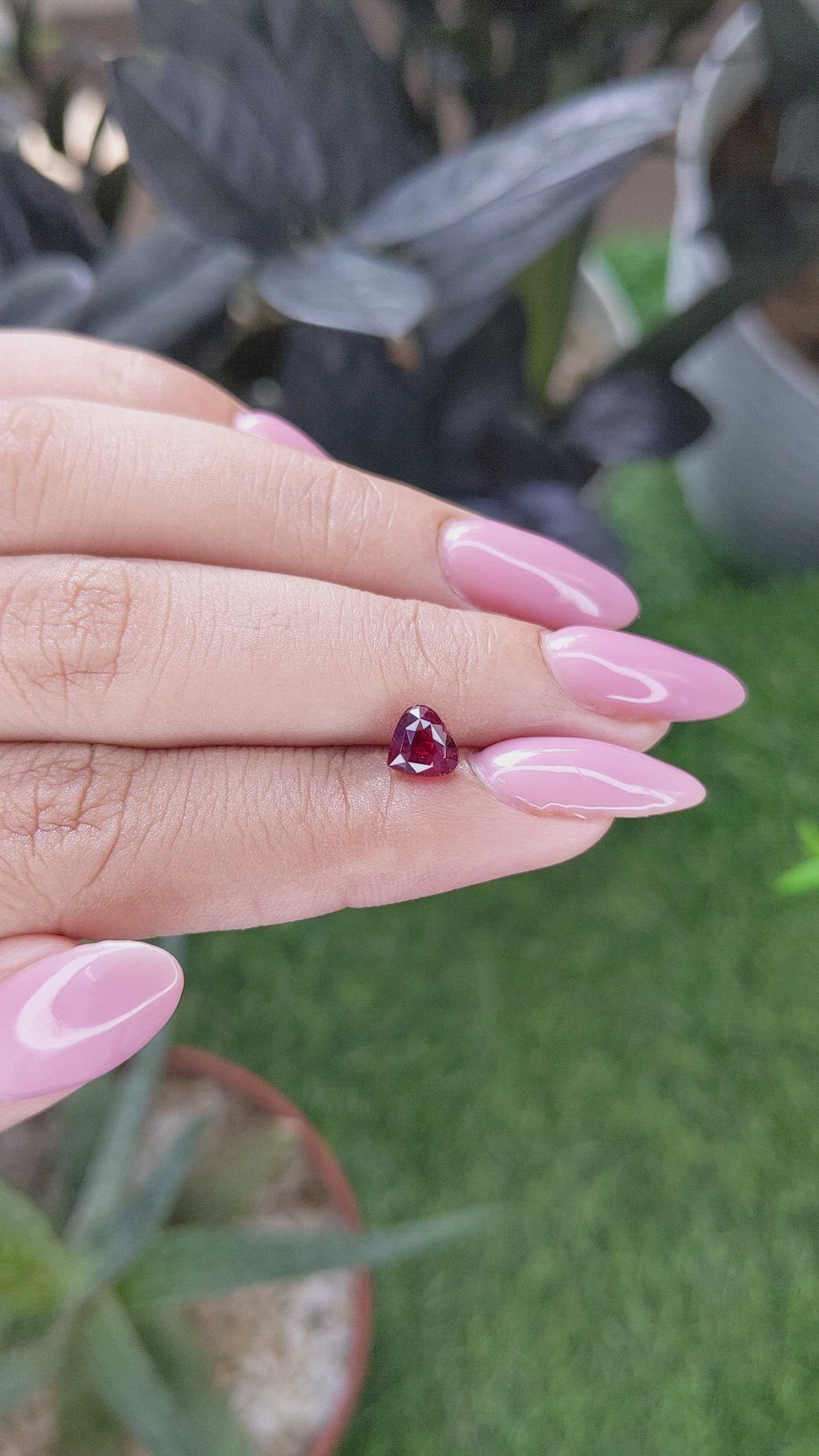 1.05 Ct. Ruby from Madagascar Size Video