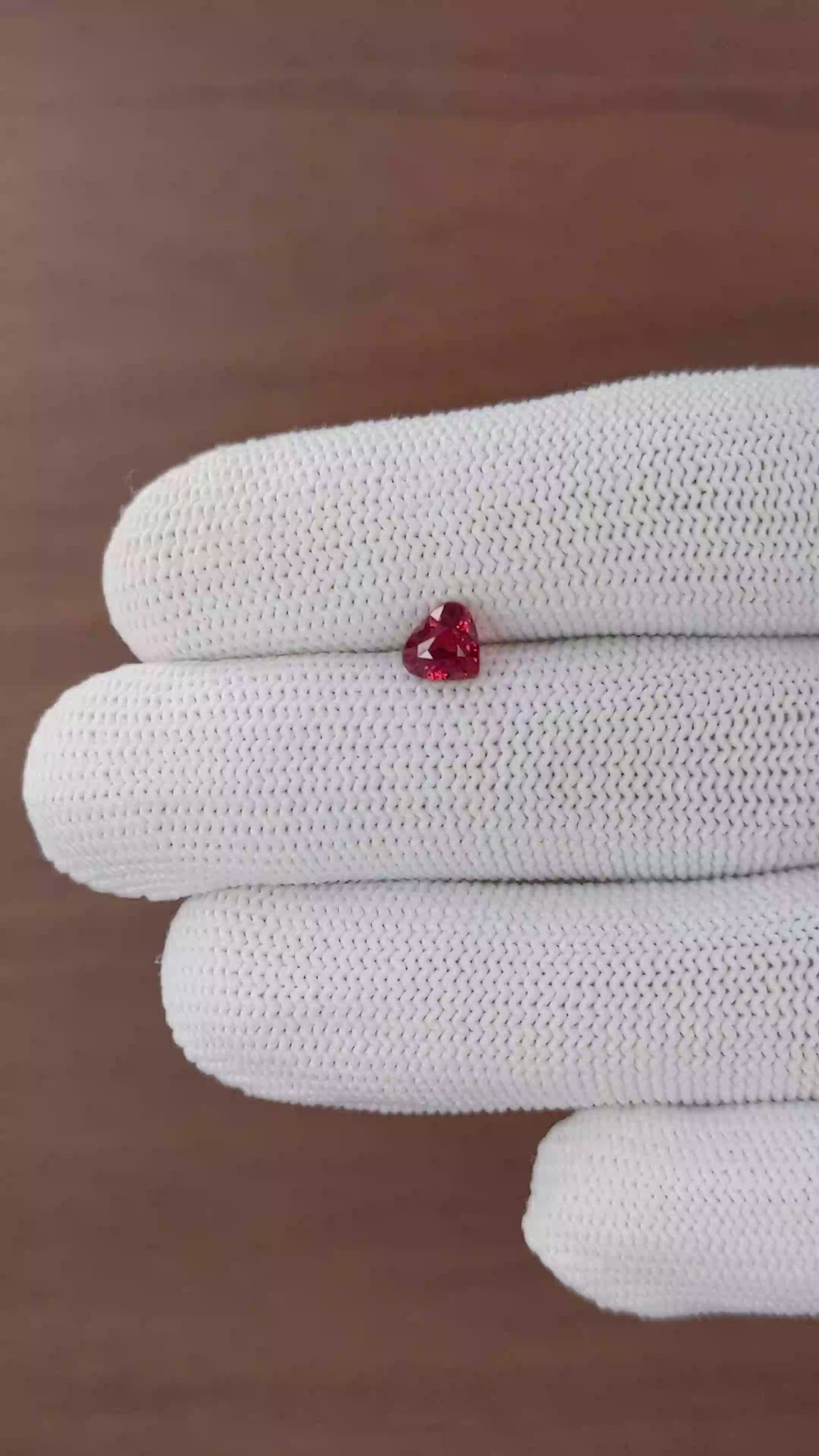 1.05 Ct. Ruby from Madagascar Size Video