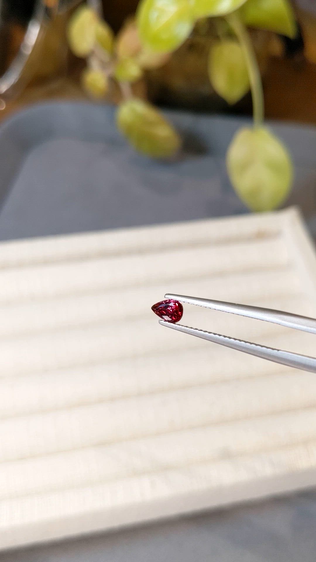 0.48 Ct. Ruby from Mozambique Size Video