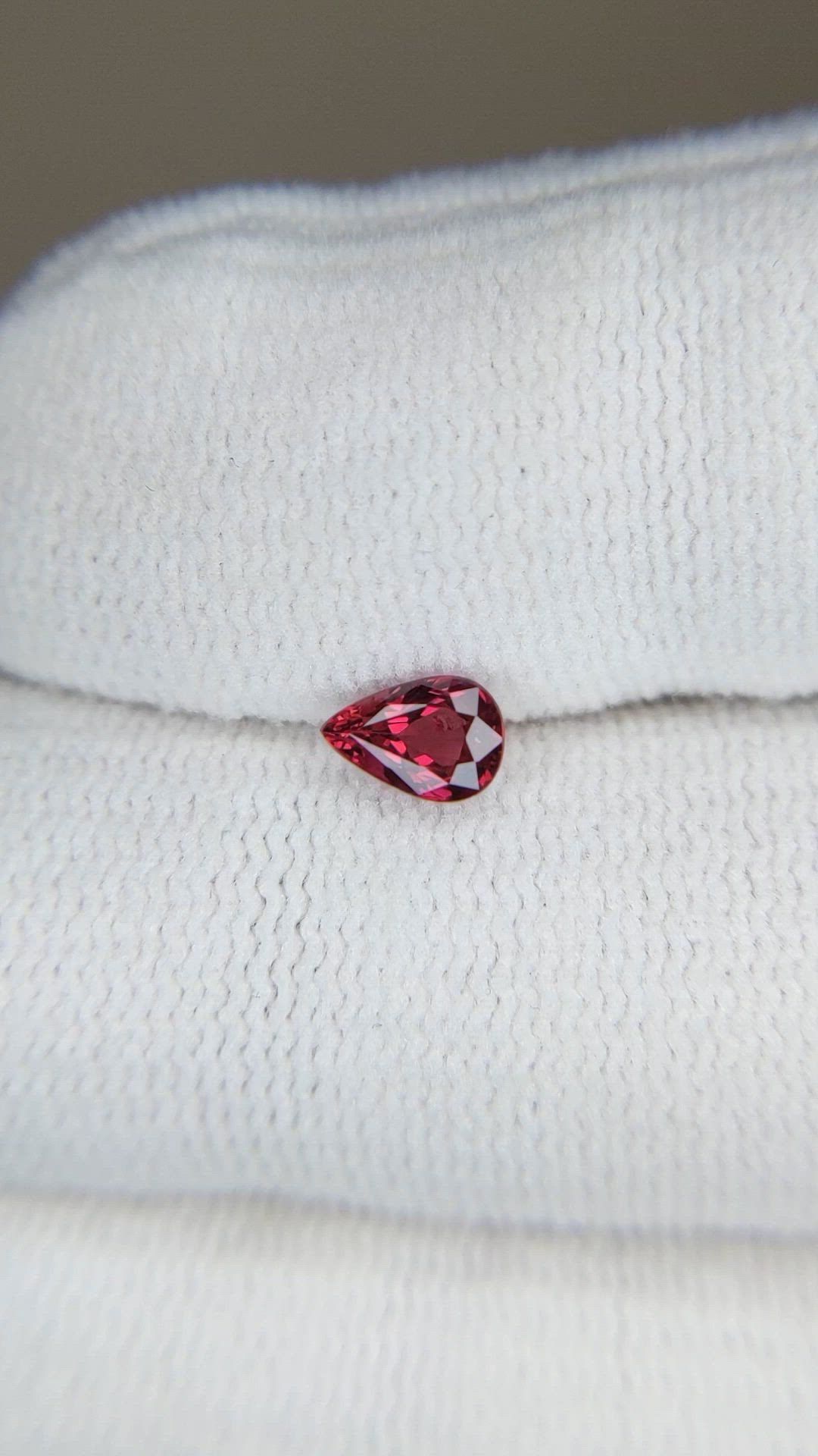 0.48 Ct. Ruby from Mozambique Size Video