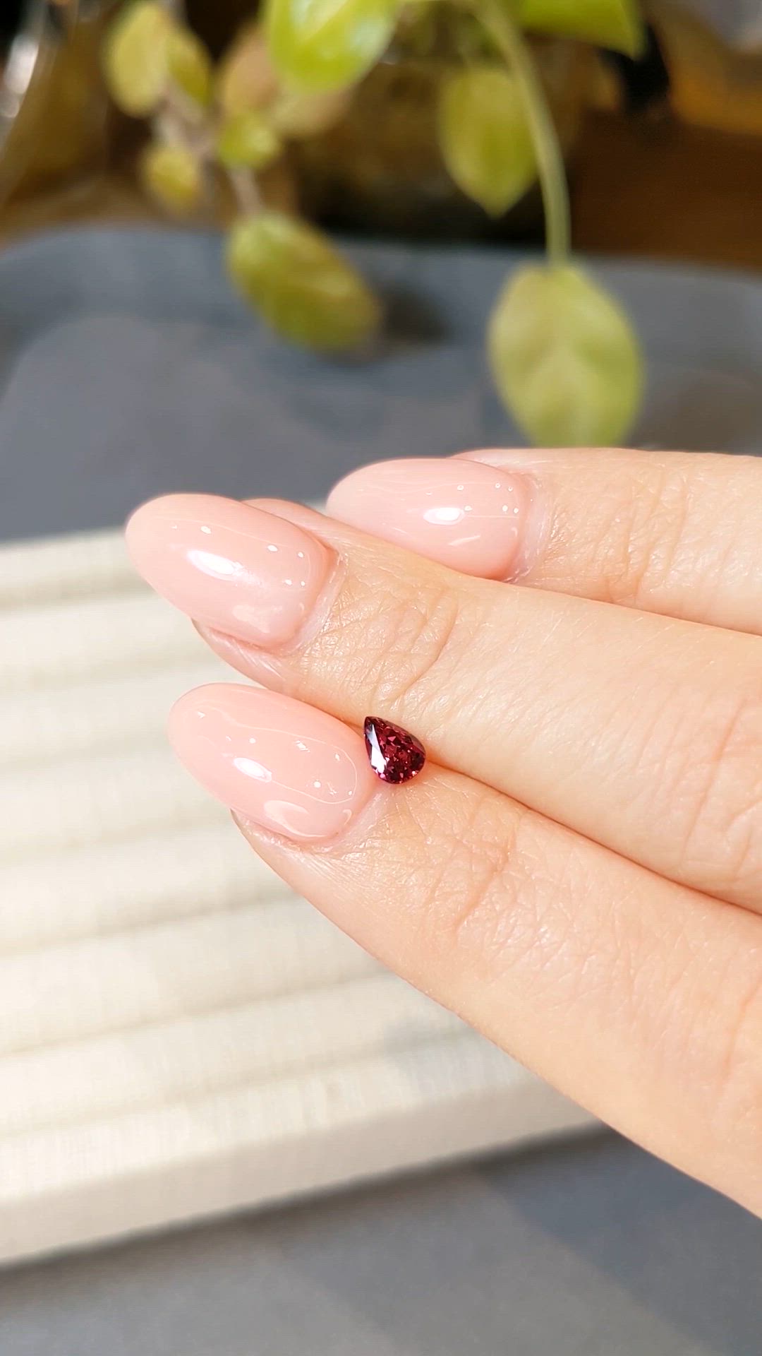 0.48 Ct. Ruby from Mozambique Size Video
