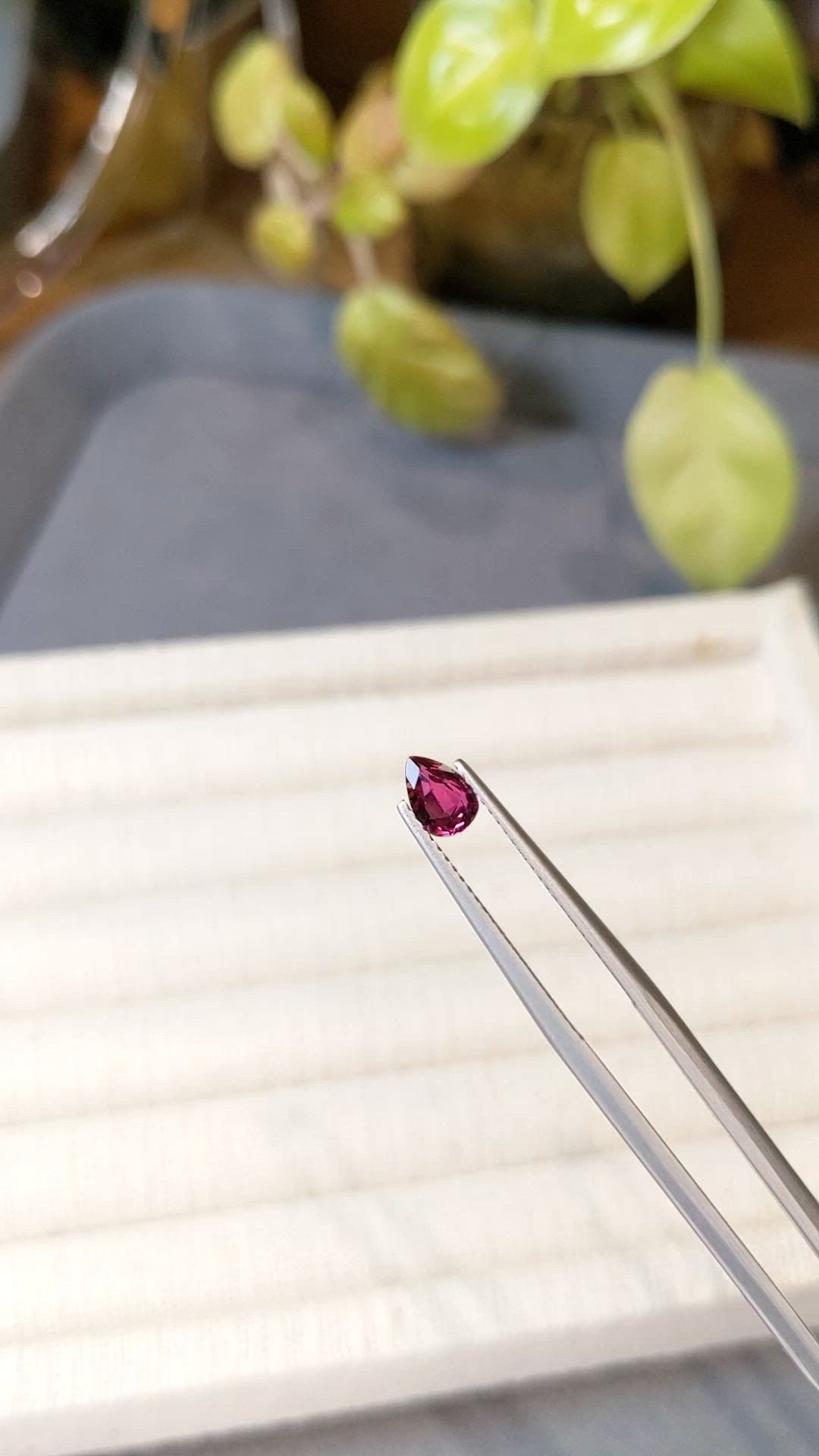 0.79 Ct. Ruby from Mozambique Size Video