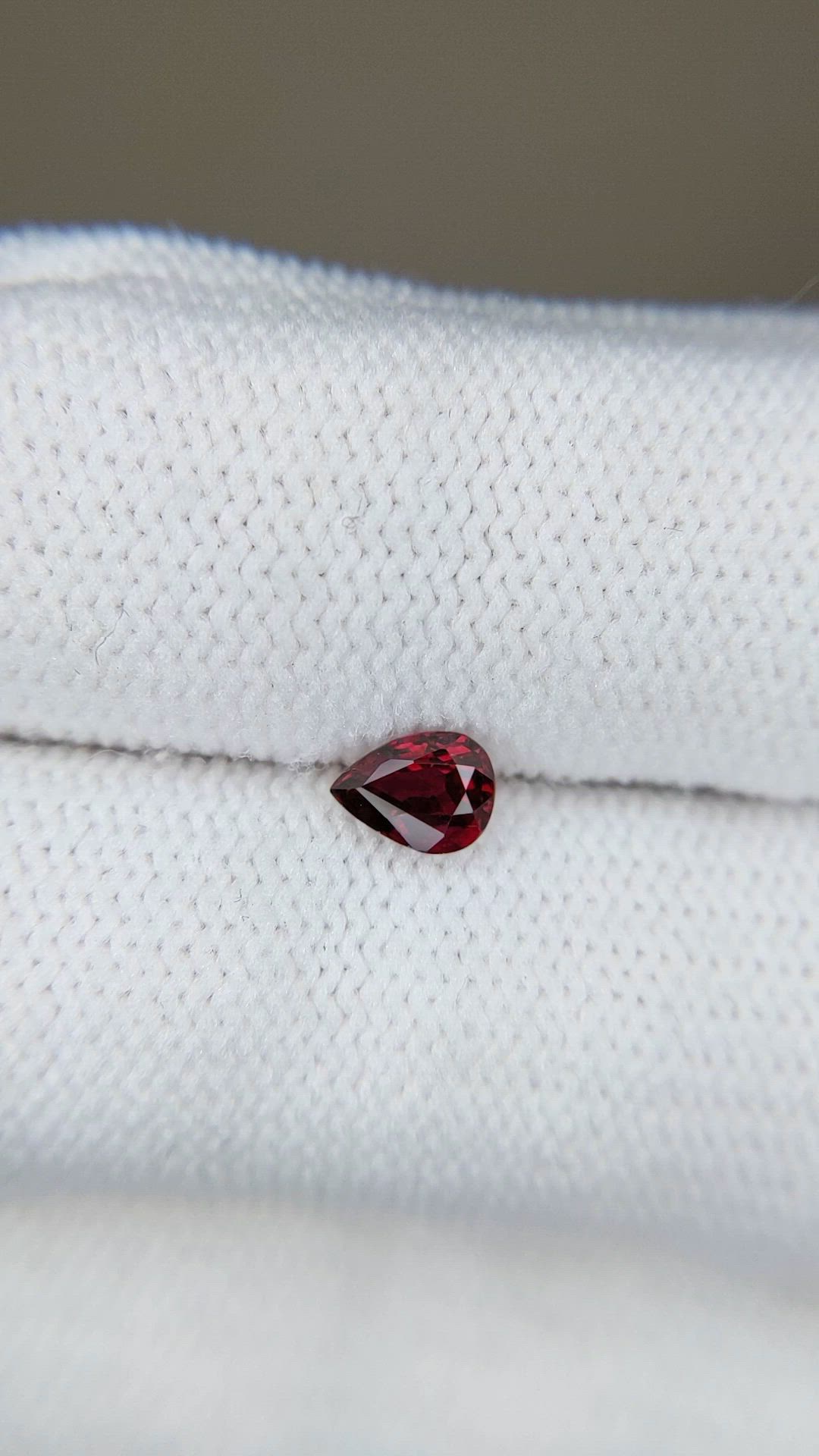 0.44 Ct. Ruby from Mozambique Size Video
