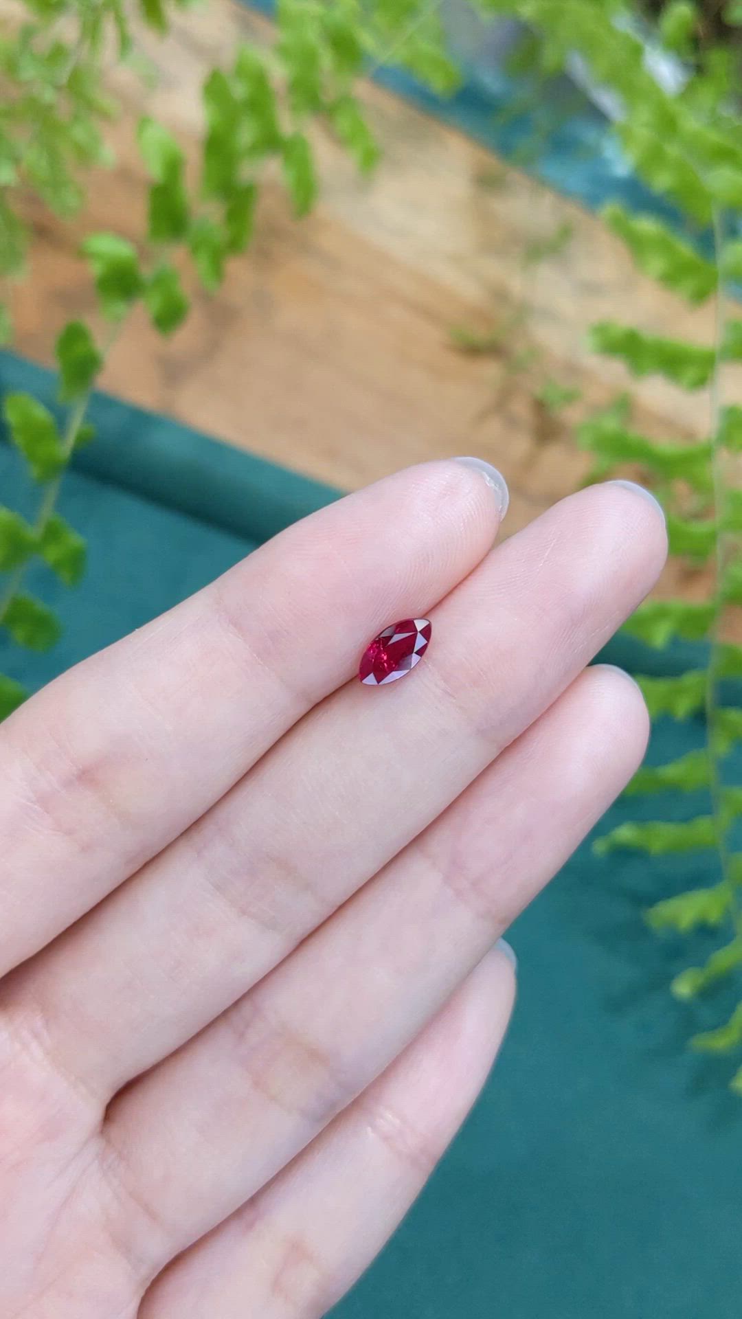 1.00 Ct. Ruby from Burma (Myanmar) Size Video