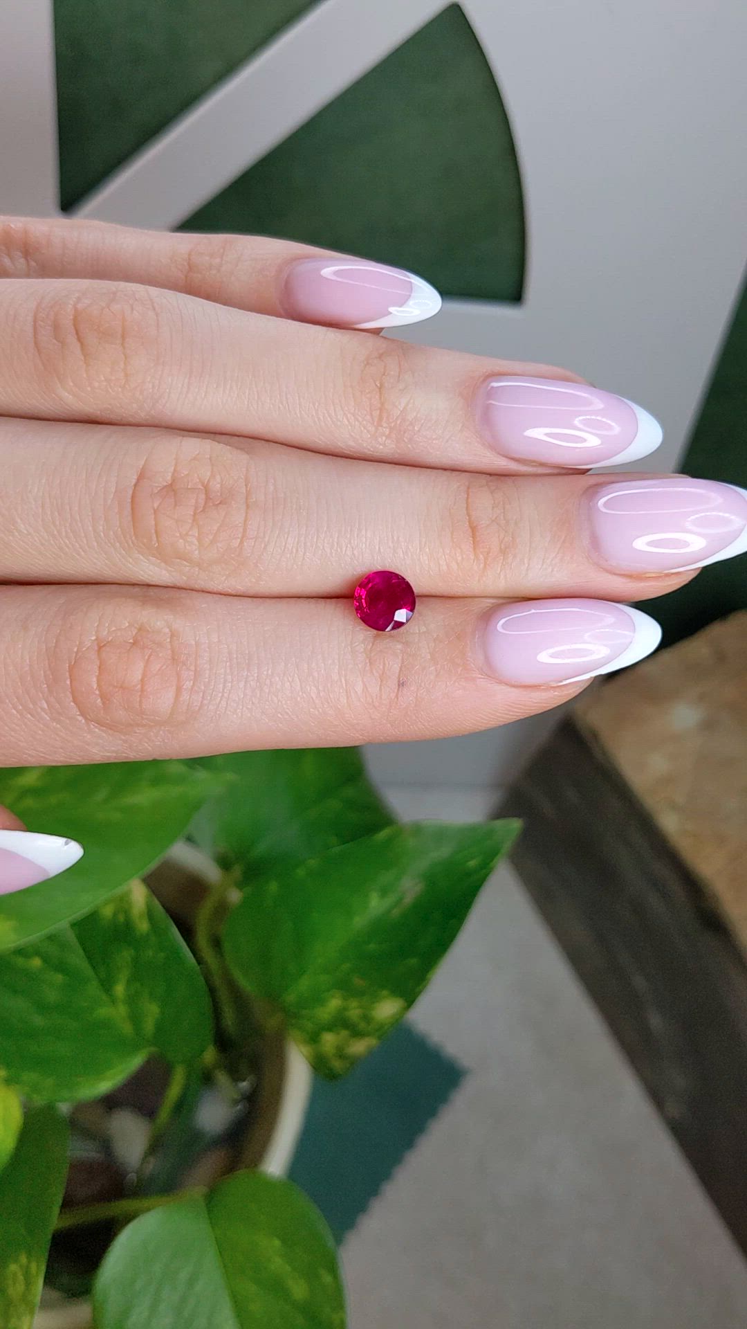1.19 Ct. Ruby from Burma (Myanmar) Size Video