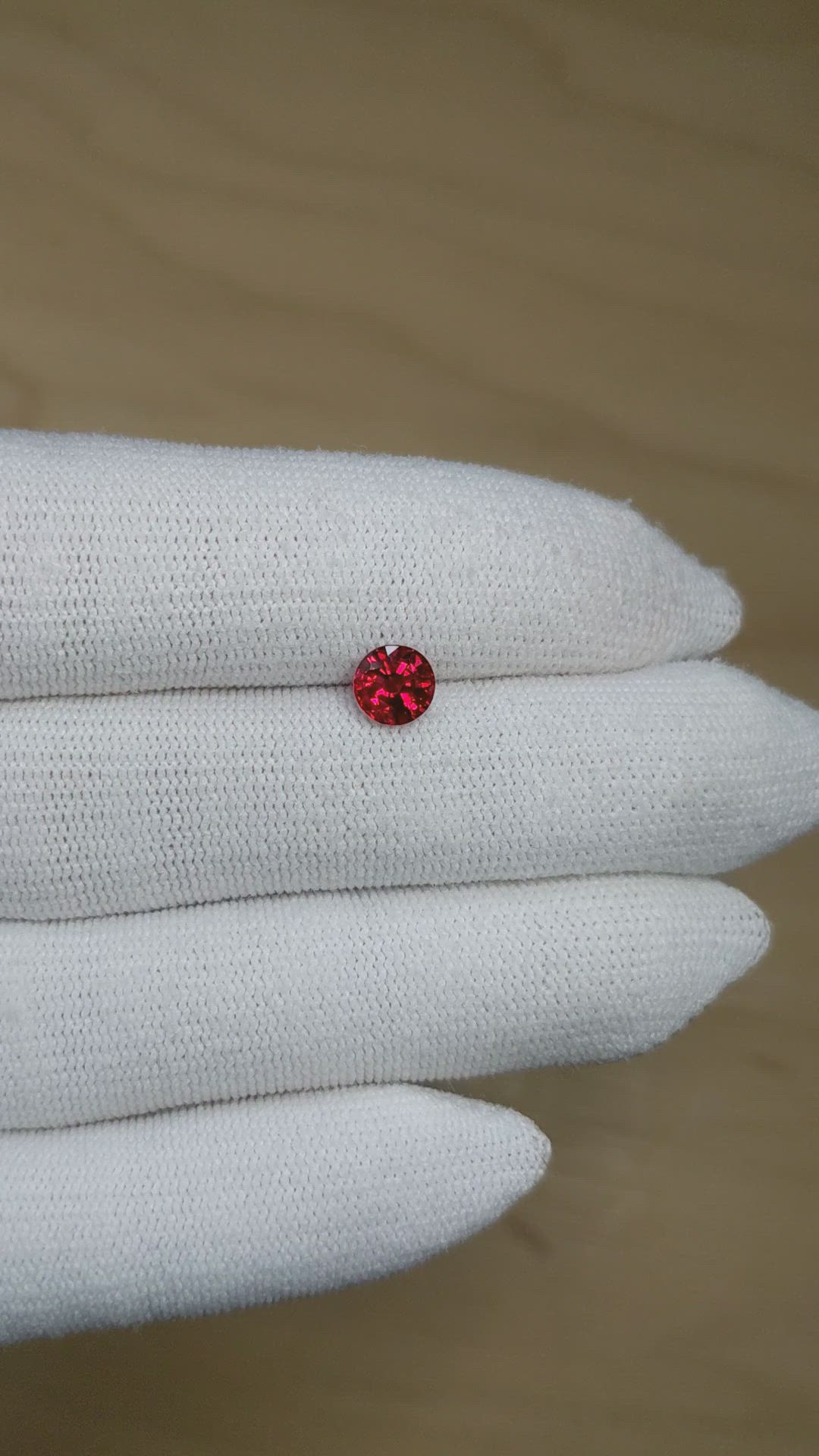 1.08 Ct. Ruby from Mozambique Size Video