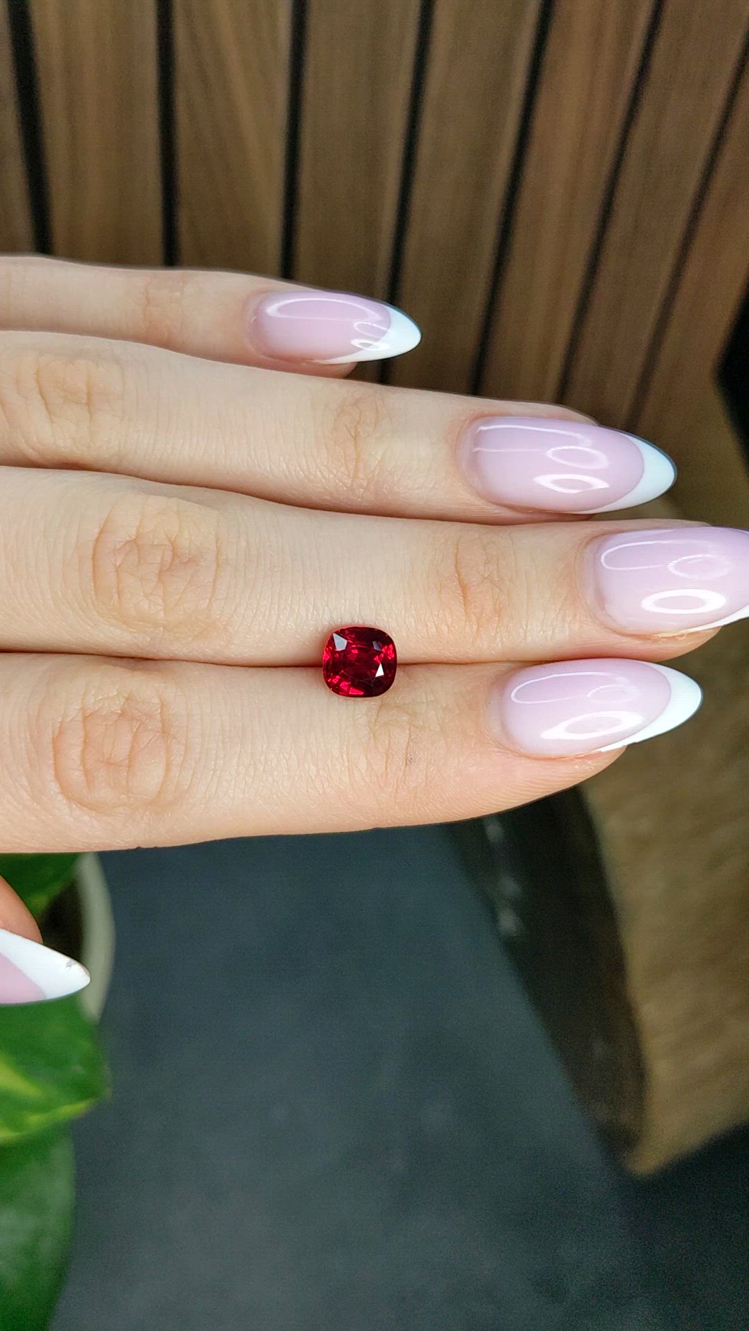 1.93 Ct. Ruby from Mozambique Size Video