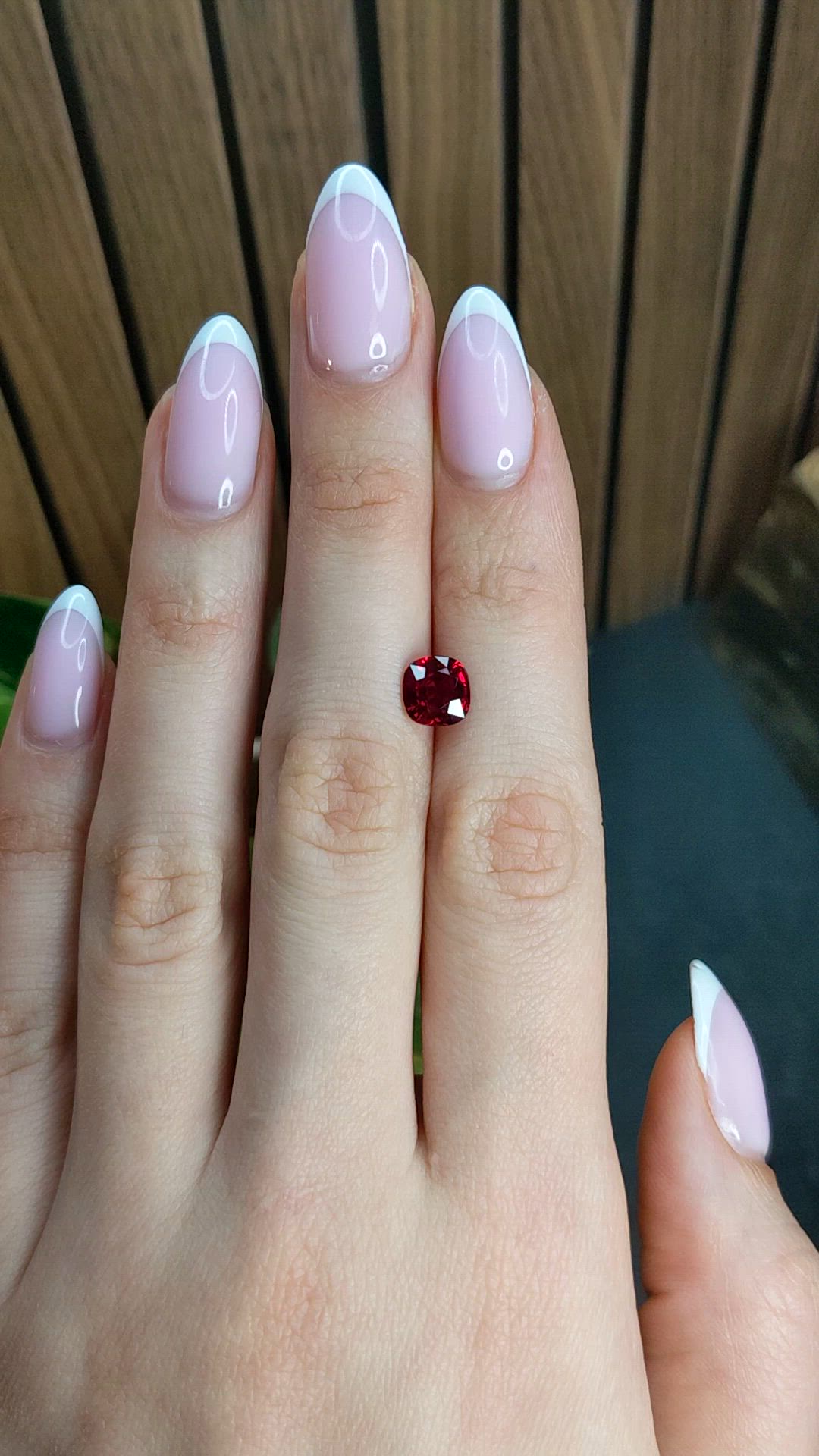 1.93 Ct. Ruby from Mozambique Size Video