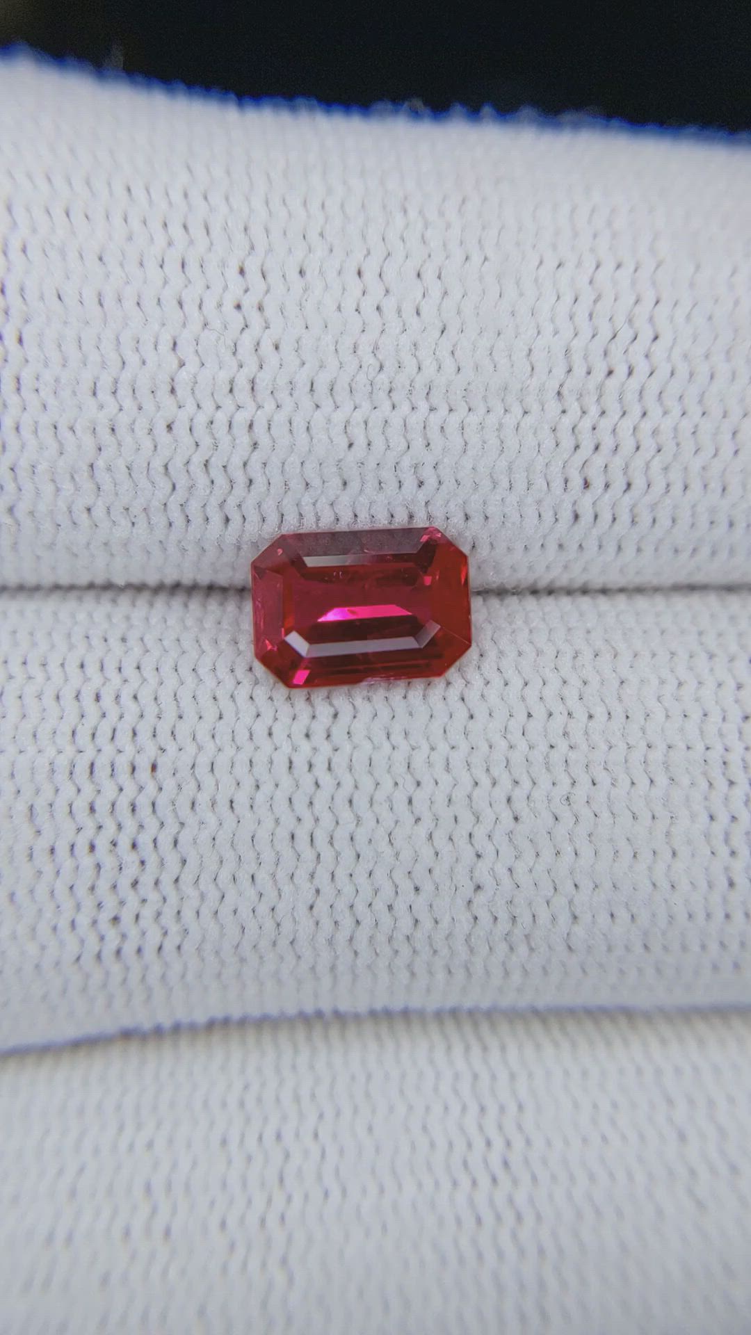 1.59 Ct. Ruby from Mozambique Size Video