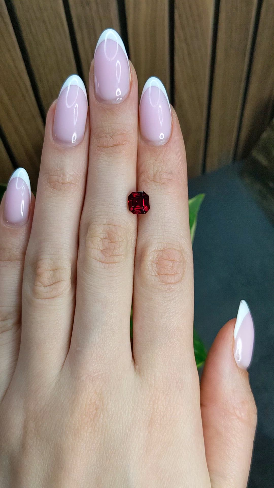 2.02 Ct. Ruby from Mozambique Size Video