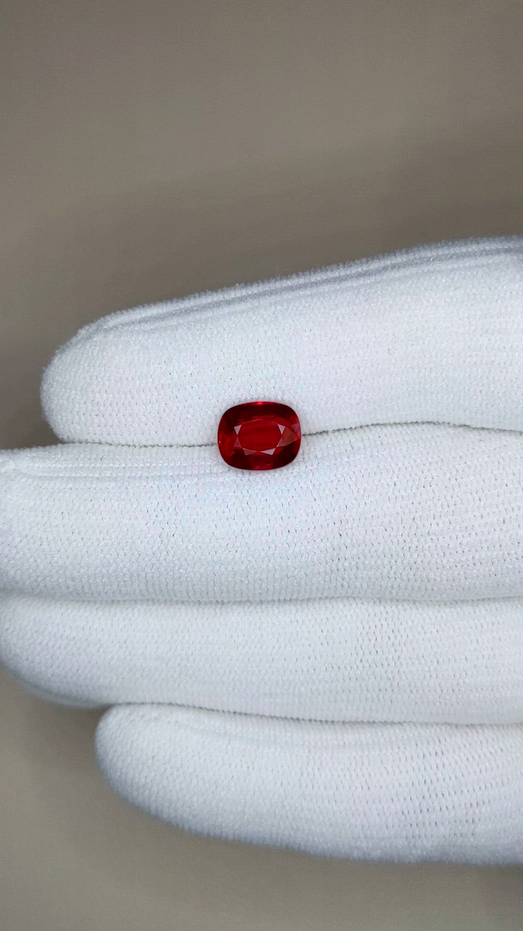 3.09 Ct. Ruby from Mozambique Size Video