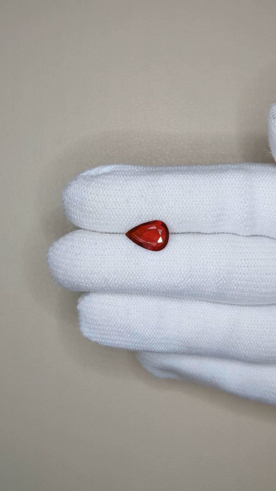 1.76 Ct. Ruby from Mozambique Size Video