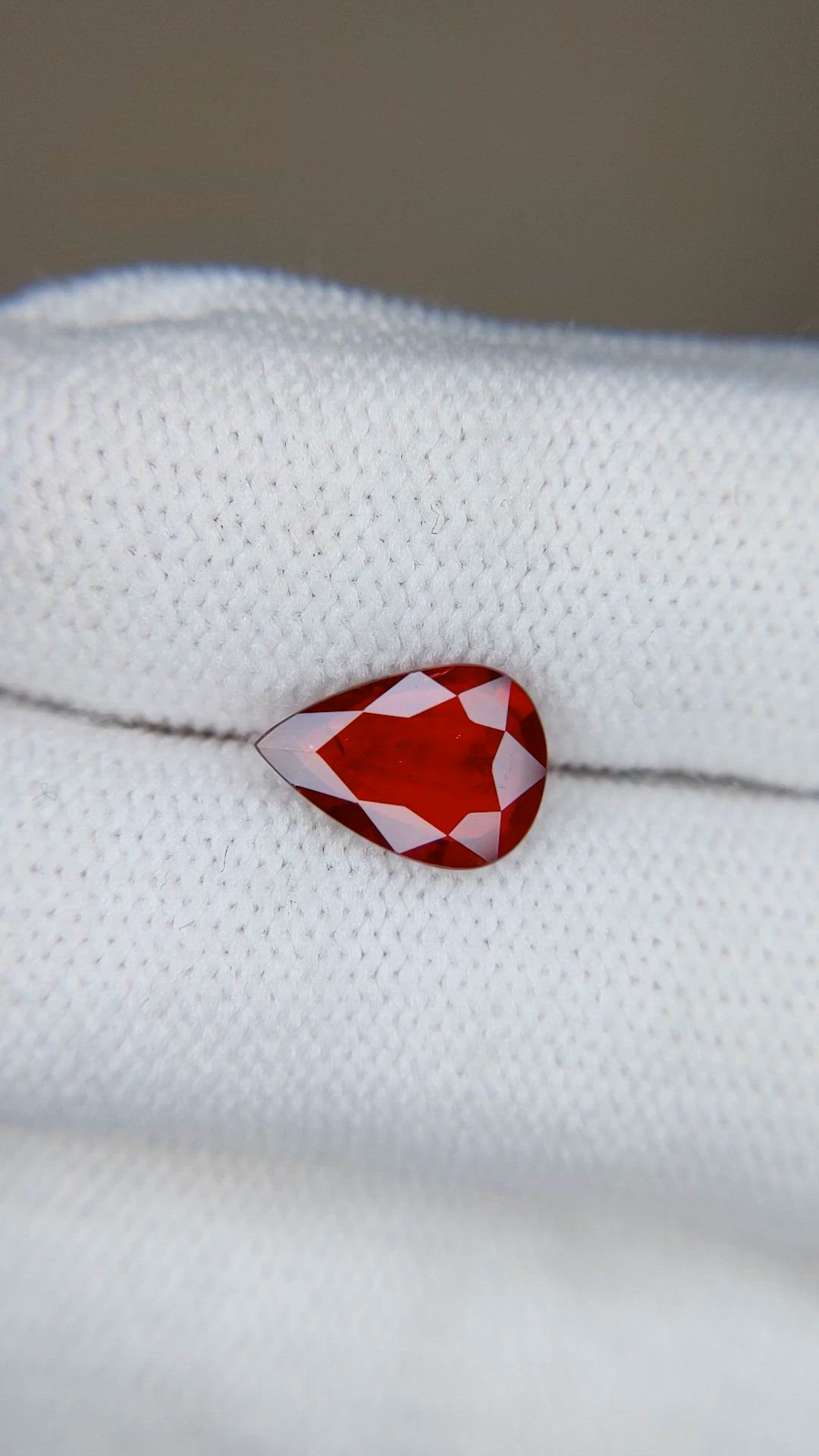 1.76 Ct. Ruby from Mozambique Size Video