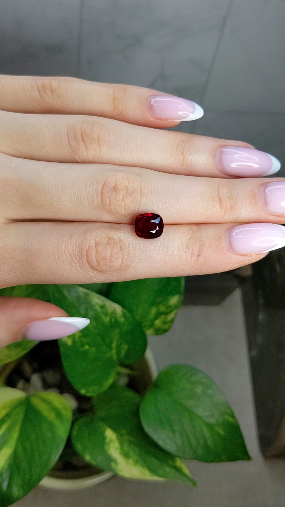 4.11 Ct. Ruby from Mozambique Size Video