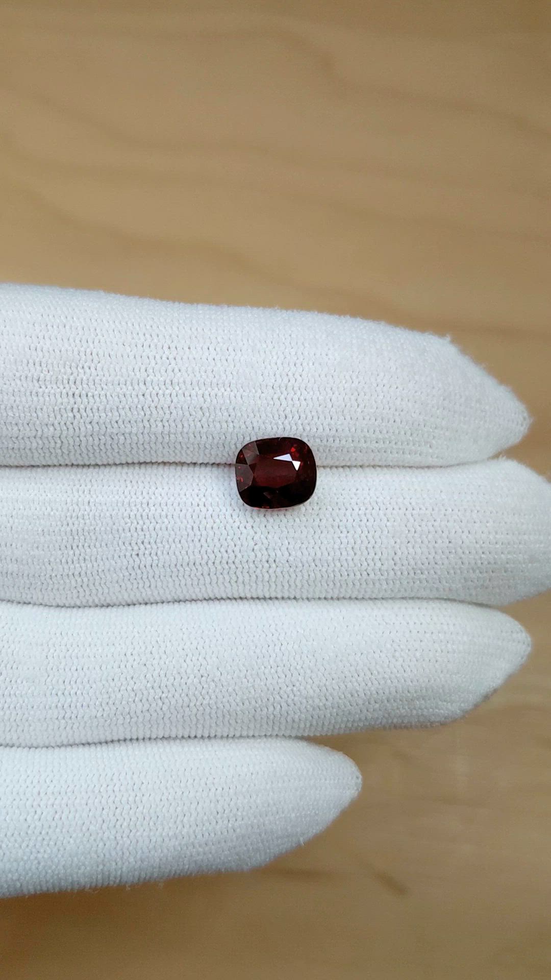 4.11 Ct. Ruby from Mozambique Size Video