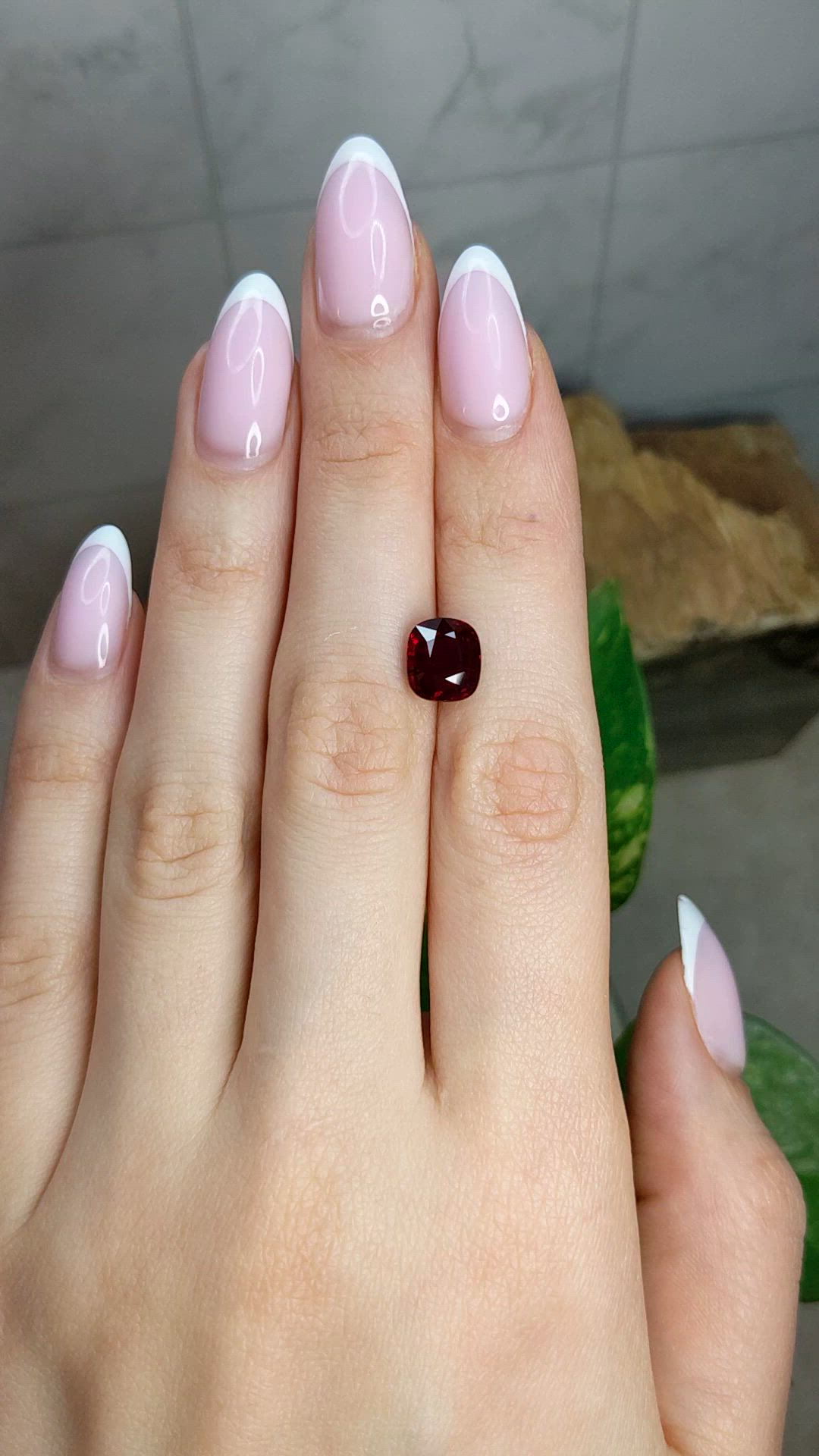 4.11 Ct. Ruby from Mozambique Size Video