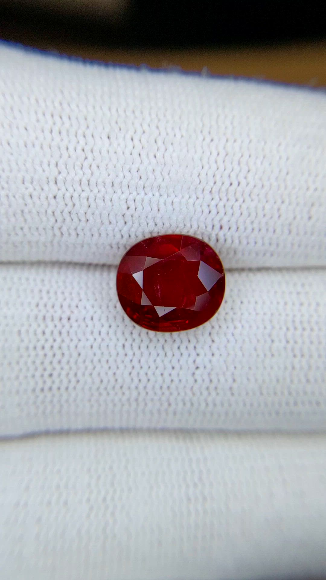 4.03 Ct. Ruby from Mozambique Size Video