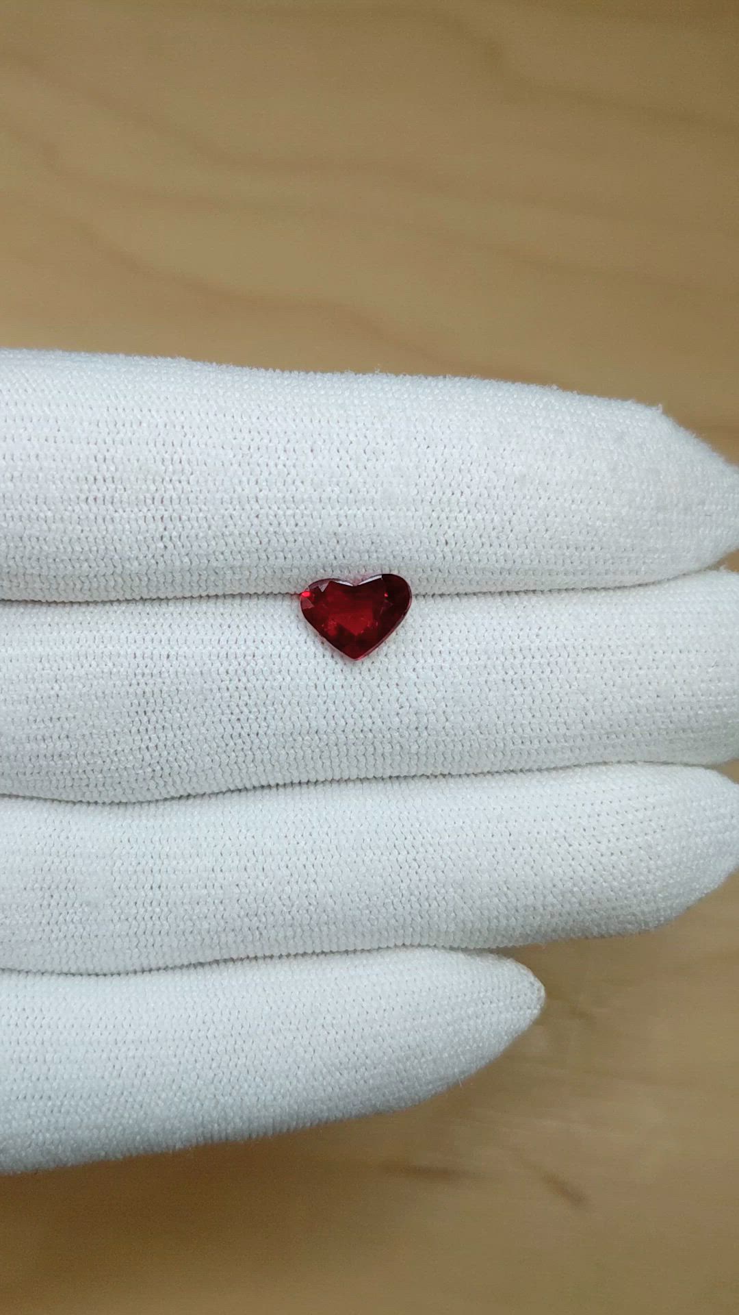 2.03 Ct. Ruby from Mozambique Size Video