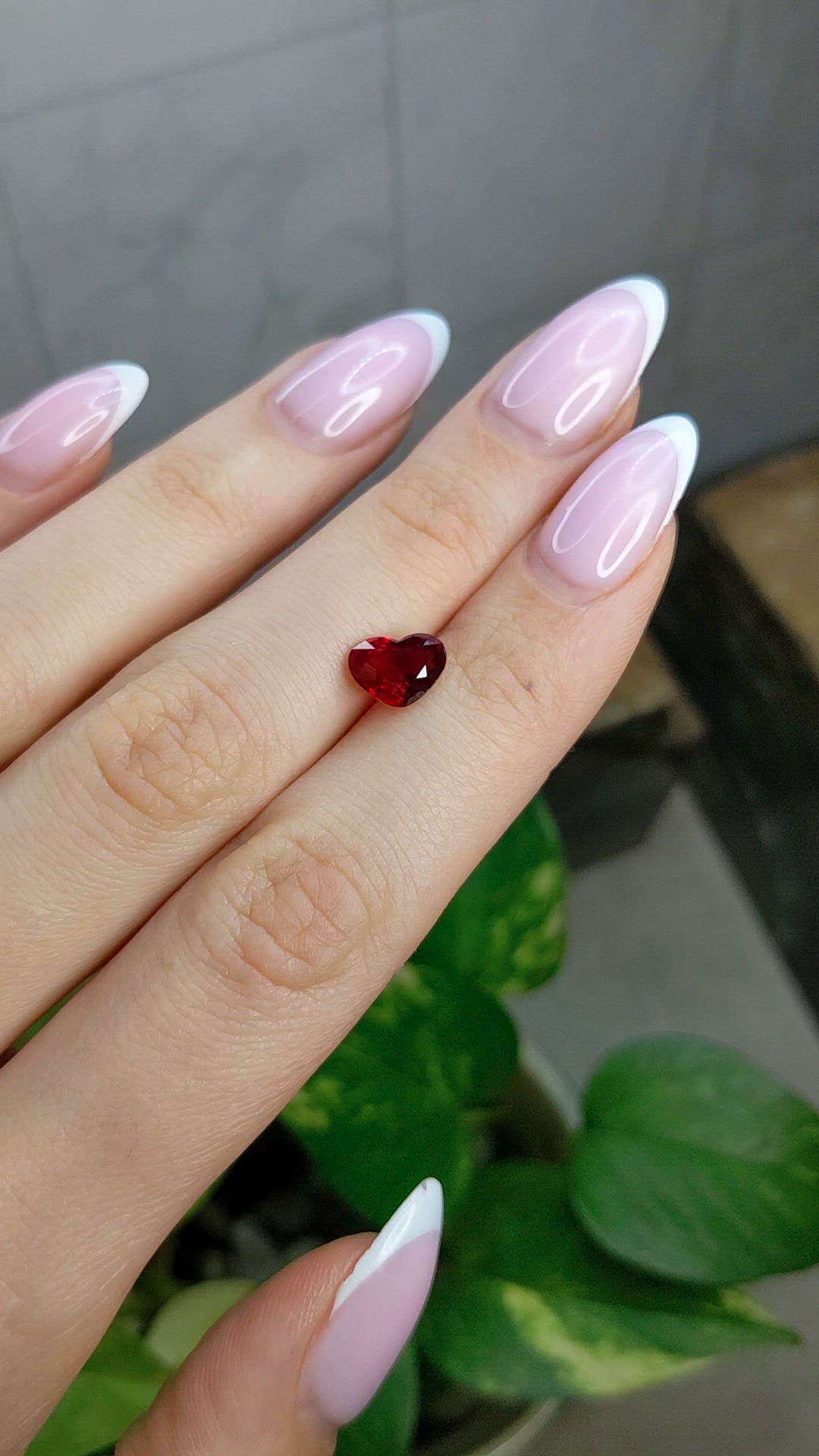 2.06 Ct. Ruby from Mozambique Size Video