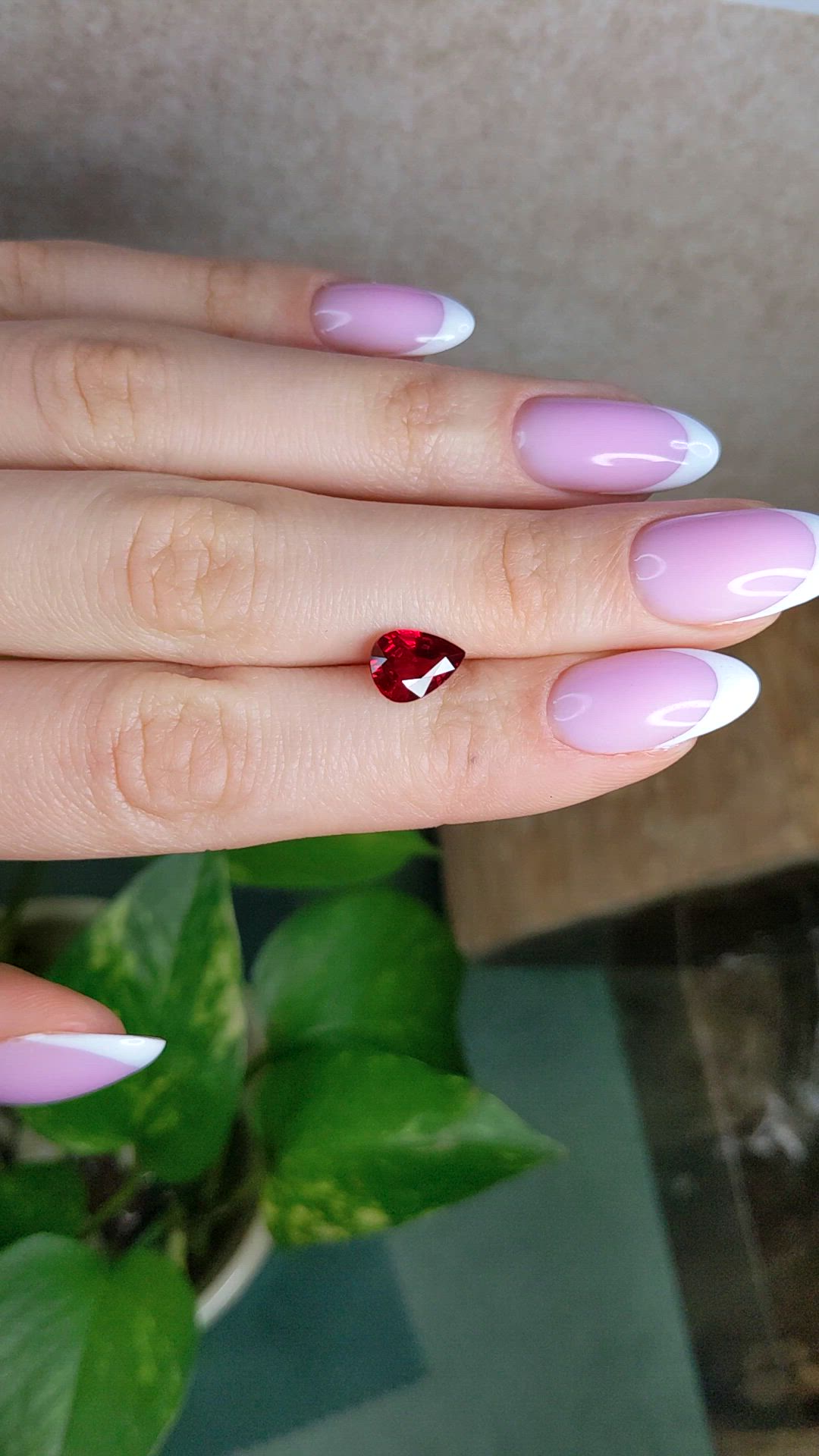2.02 Ct. Ruby from Mozambique Size Video