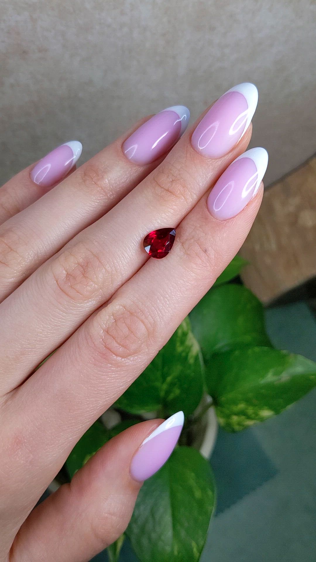 2.02 Ct. Ruby from Mozambique Size Video