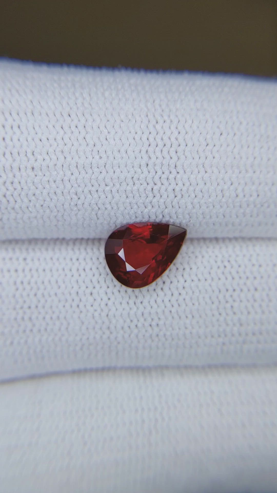 2.02 Ct. Ruby from Mozambique Size Video