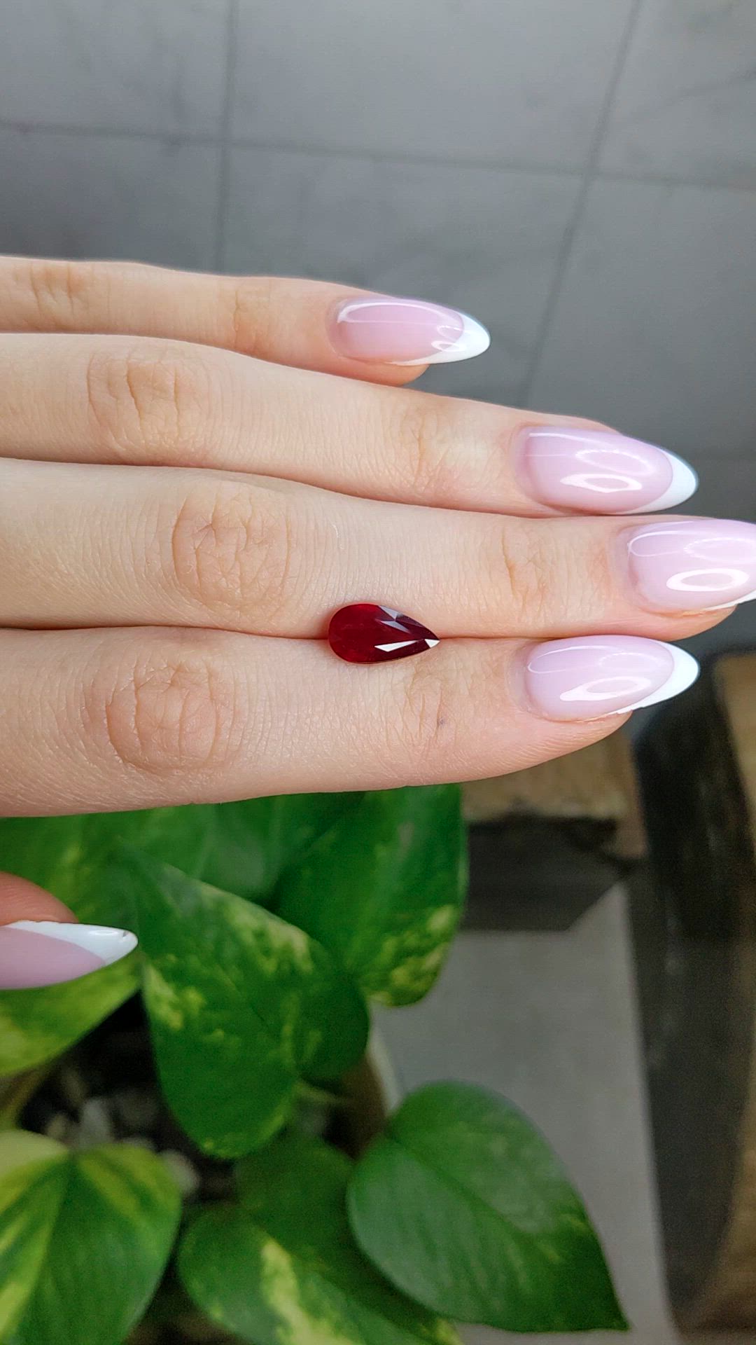 2.95 Ct. Ruby from Mozambique Size Video