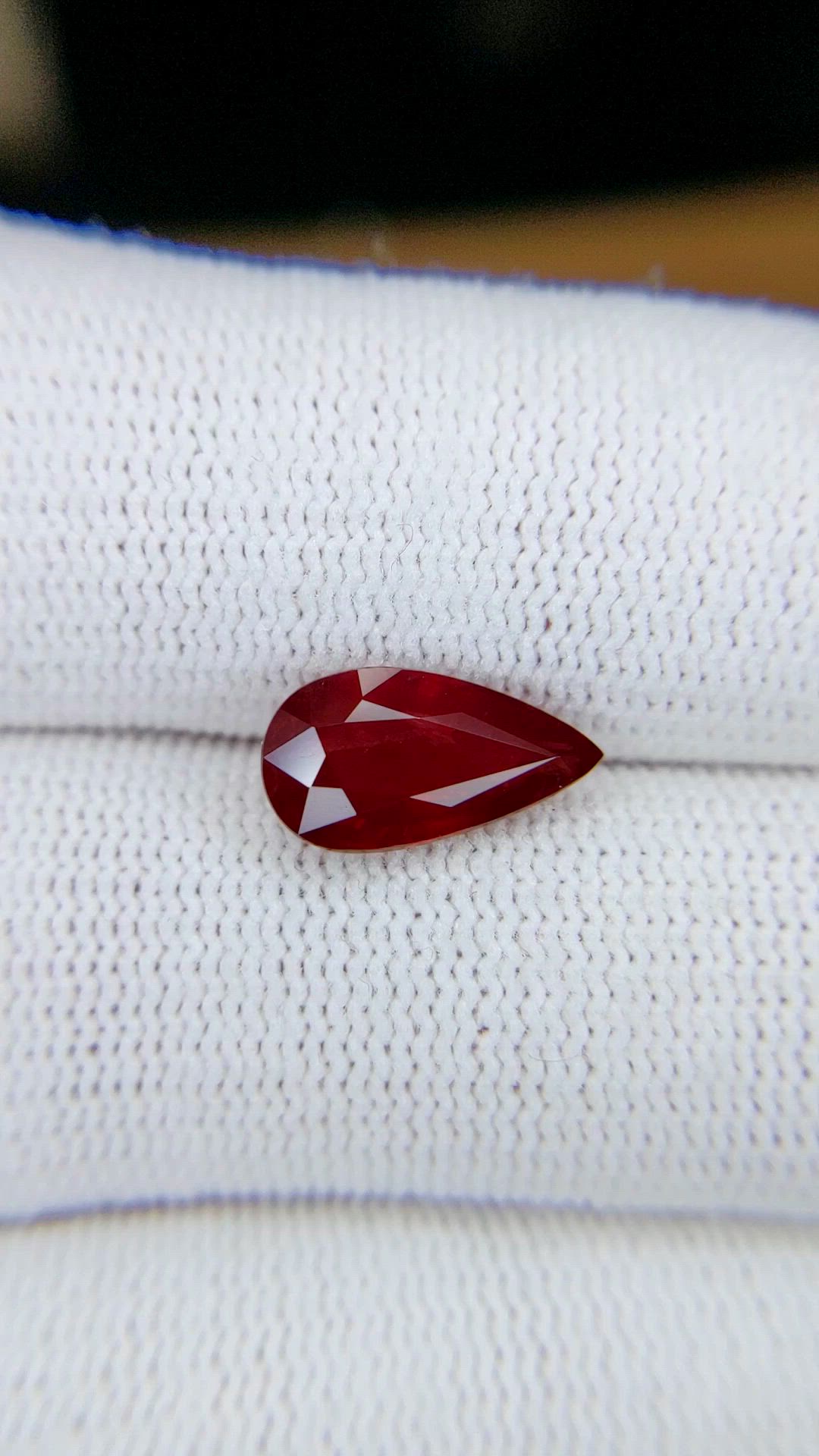 2.95 Ct. Ruby from Mozambique Size Video
