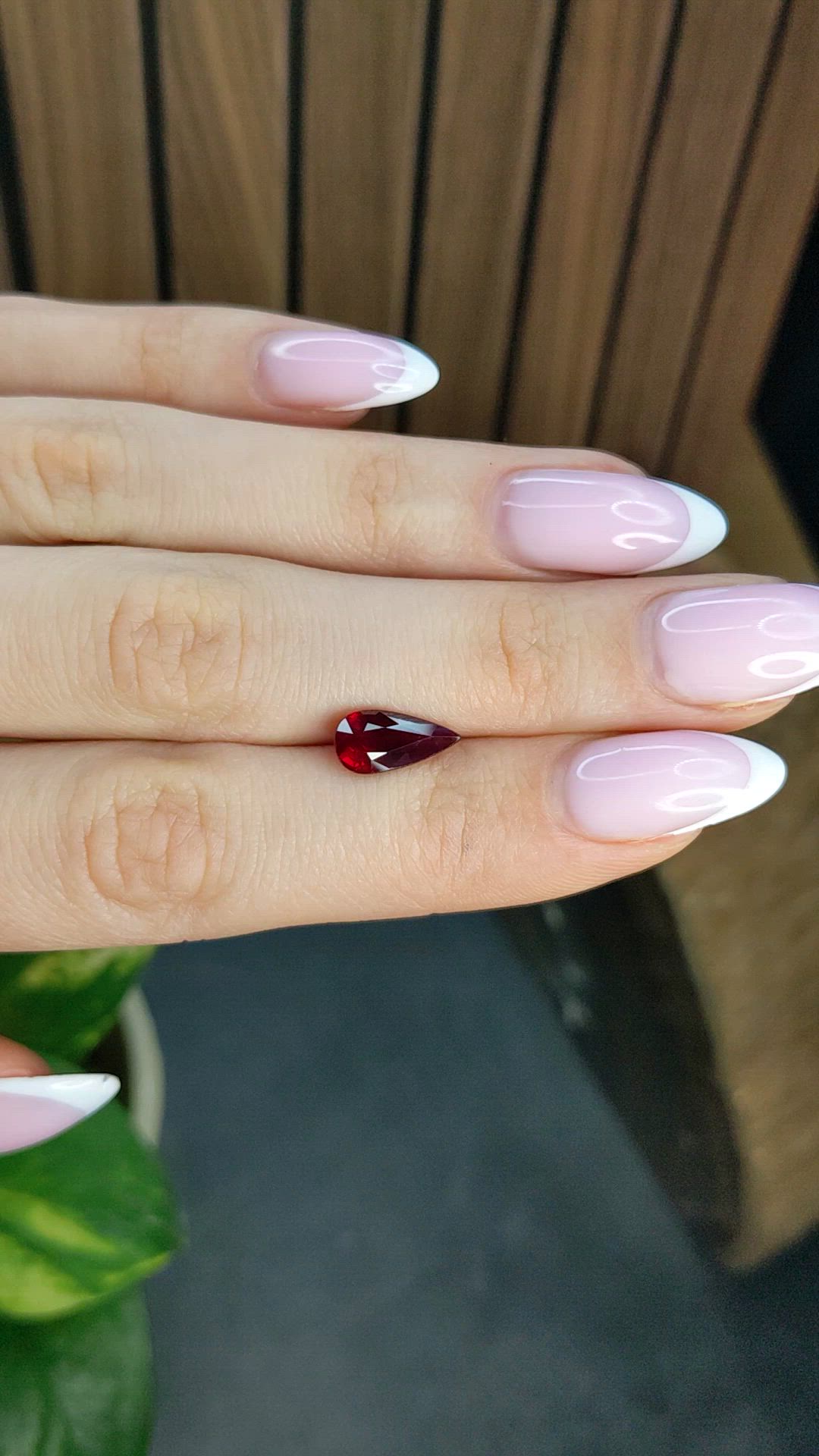 2.40 Ct. Ruby from Mozambique Size Video